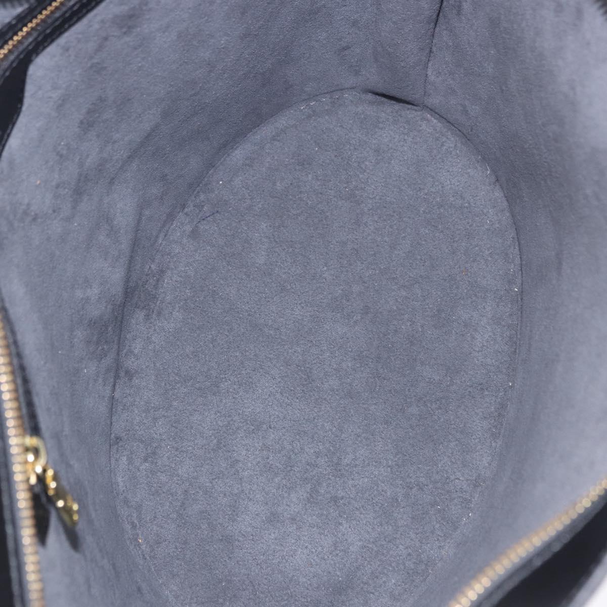LOUIS VUITTON Epi Saint Jacques Shopping Shoulder Bag Black M52262 Auth 201154