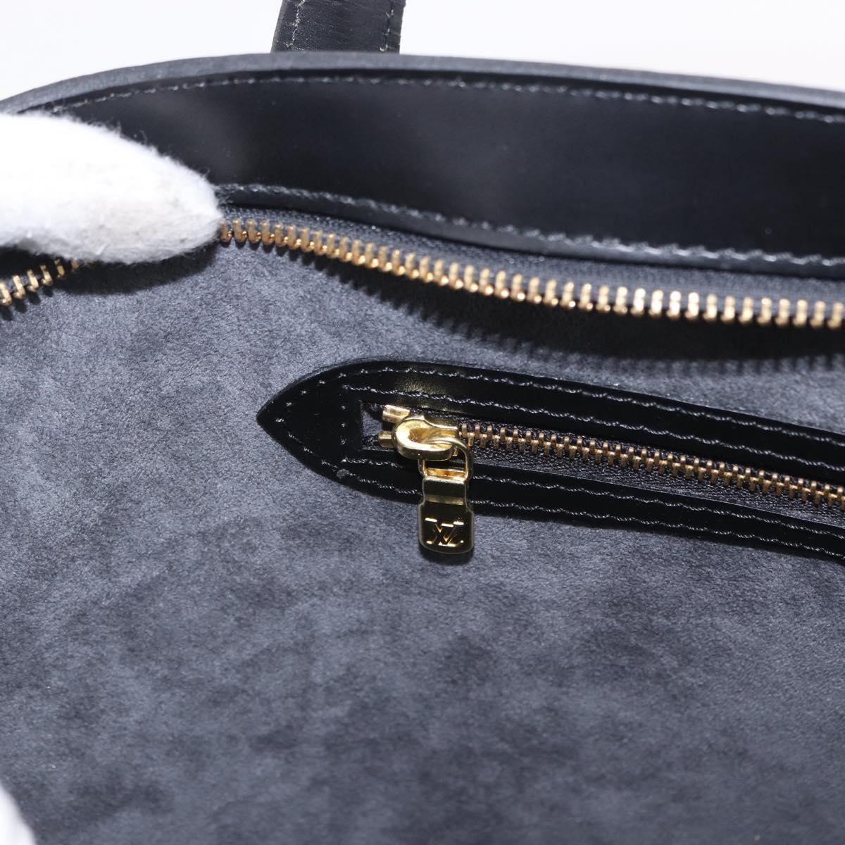 LOUIS VUITTON Epi Saint Jacques Shopping Shoulder Bag Black M52262 Auth 201154