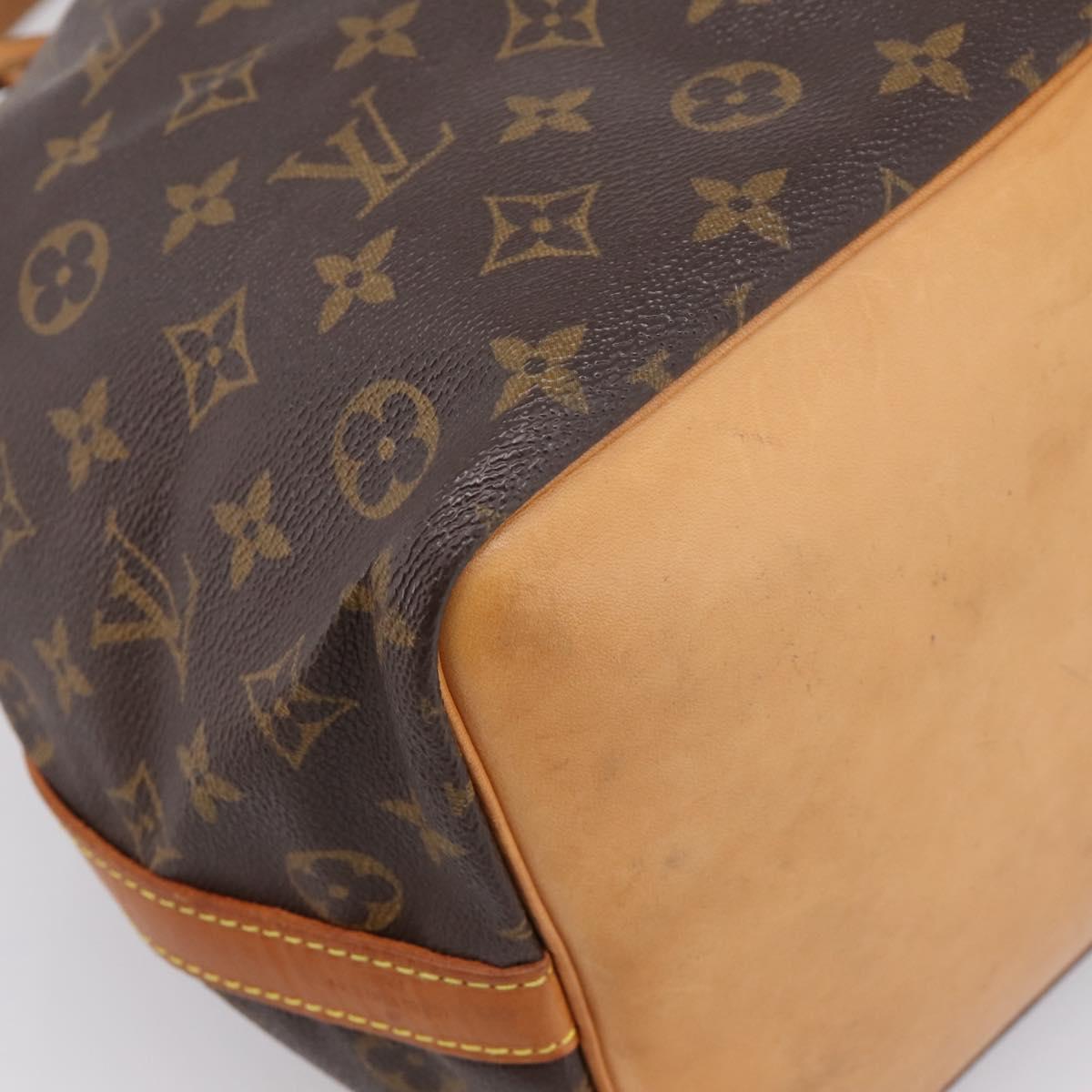 LOUIS VUITTON Monogram Petit Noe Shoulder Bag M42226 LV Auth 201160V