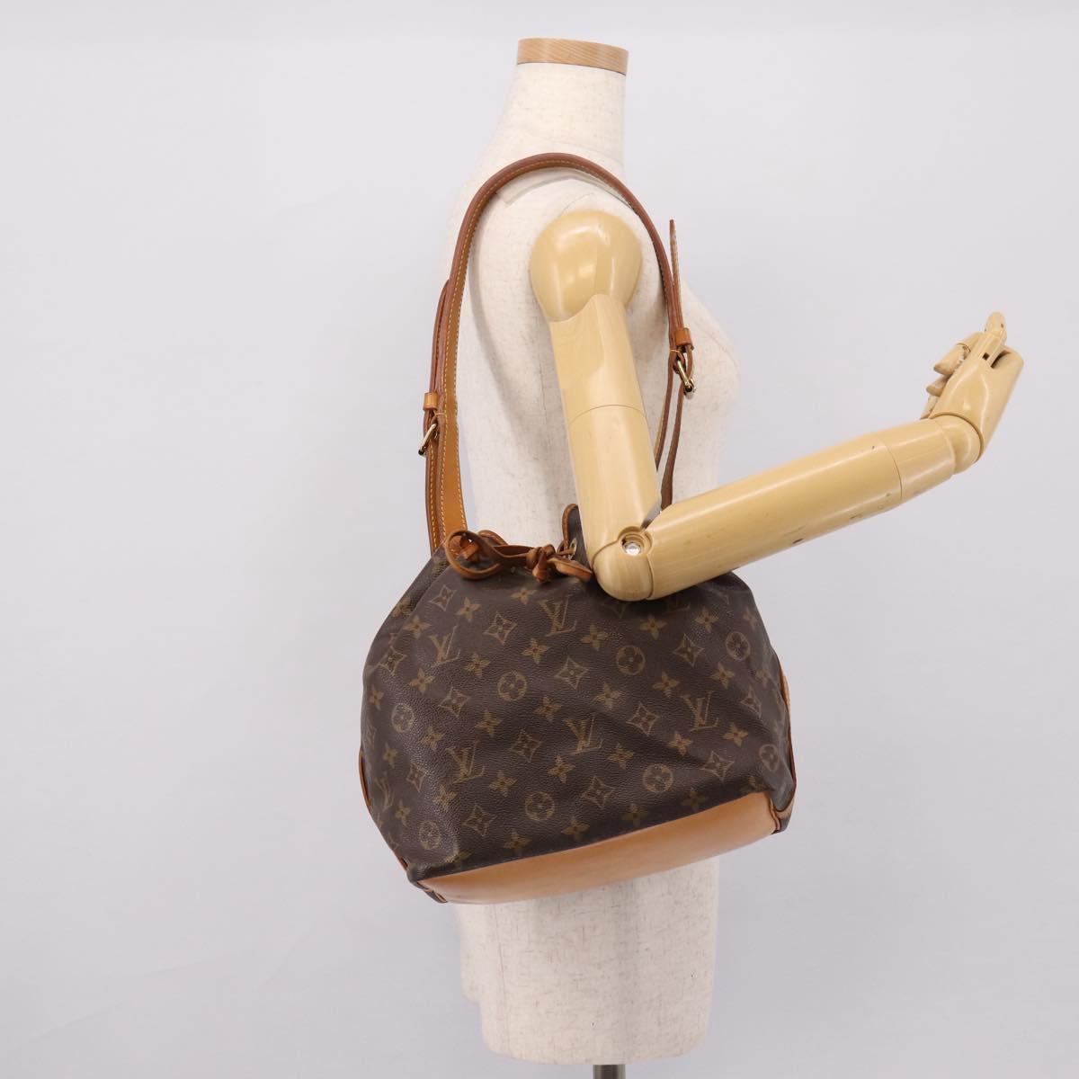 LOUIS VUITTON Monogram Petit Noe Shoulder Bag M42226 LV Auth 201160V