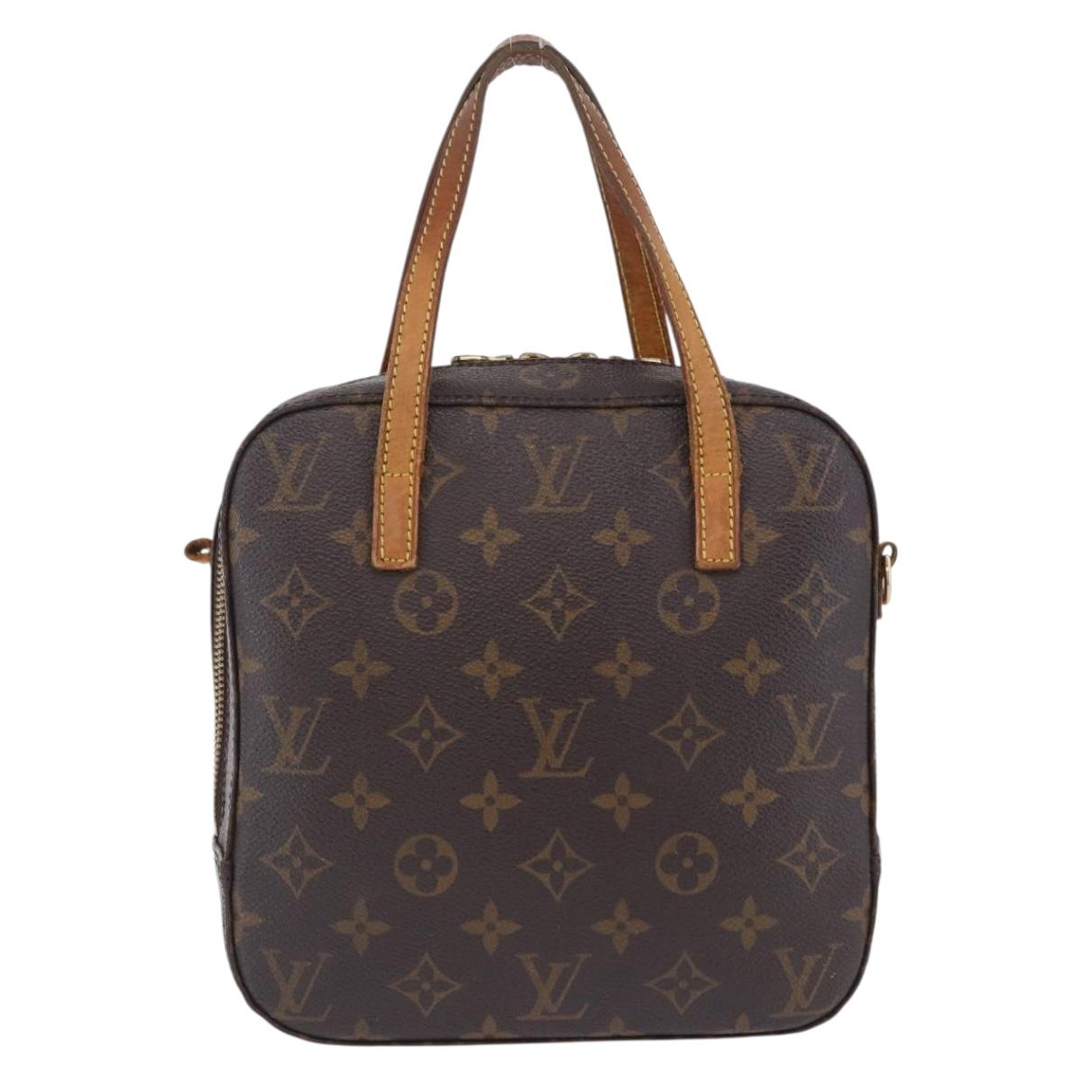 LOUIS VUITTON Monogram Spontini Hand Bag M47500 LV Auth 201165