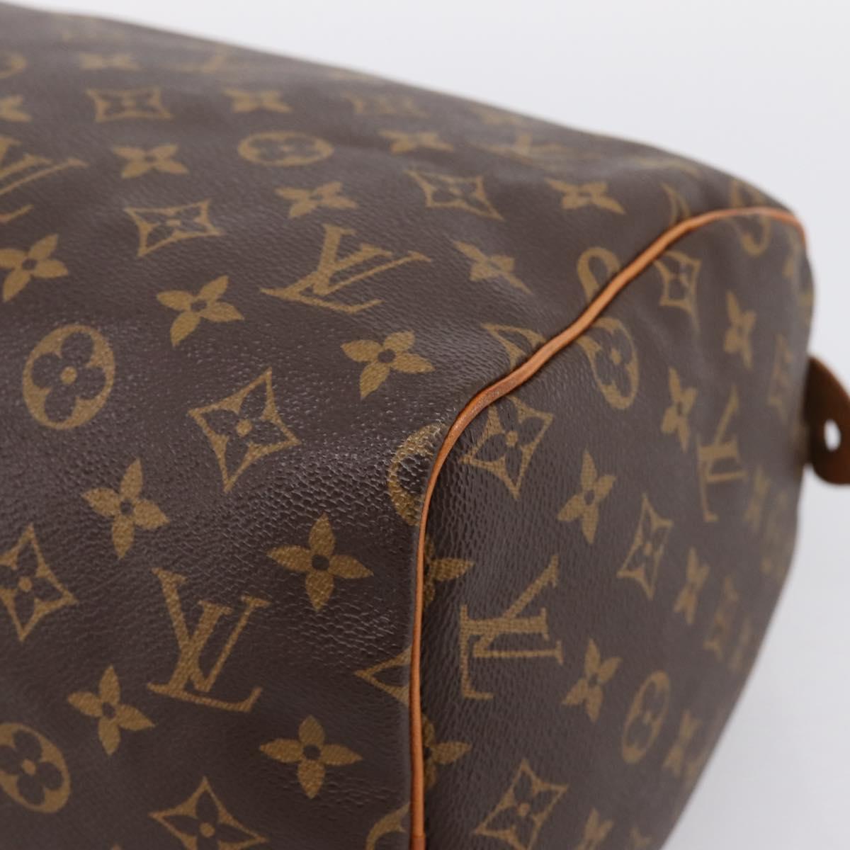 LOUIS VUITTON Monogram Speedy 30 Hand Bag M41526 LV Auth 201168V