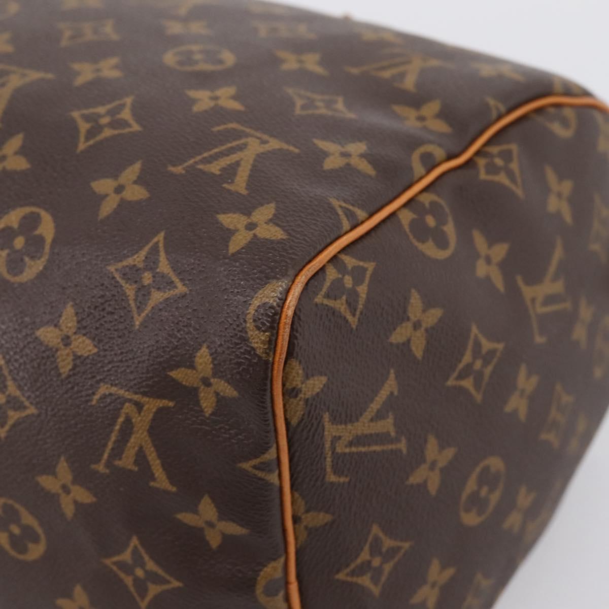 LOUIS VUITTON Monogram Speedy 30 Hand Bag M41526 LV Auth 201168V