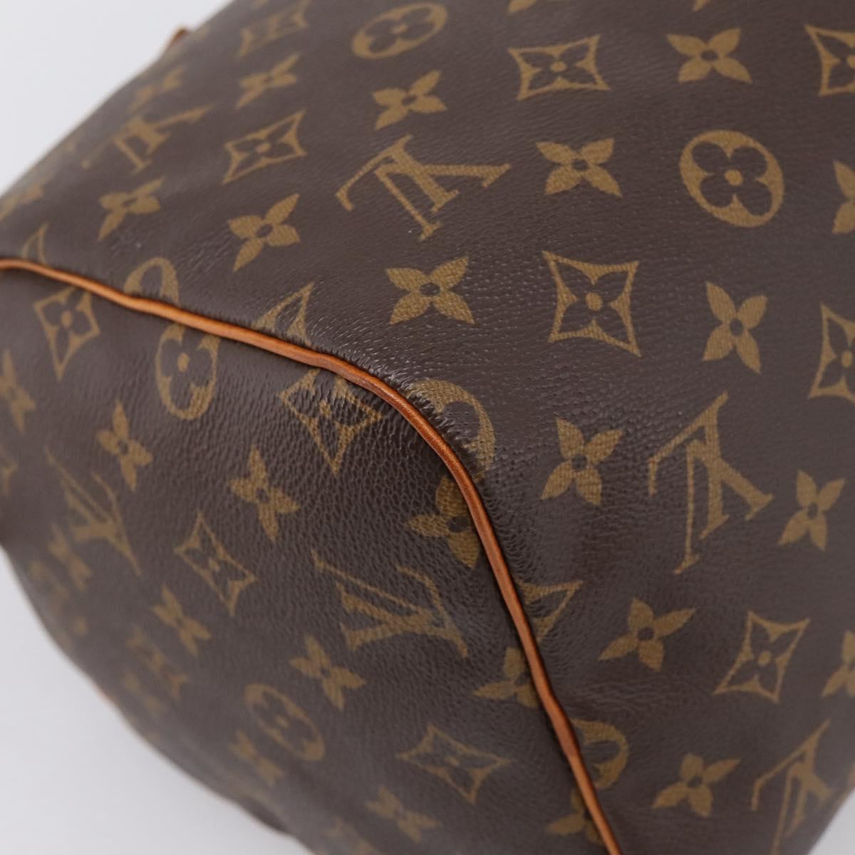 LOUIS VUITTON Monogram Speedy 30 Hand Bag M41526 LV Auth 201168V