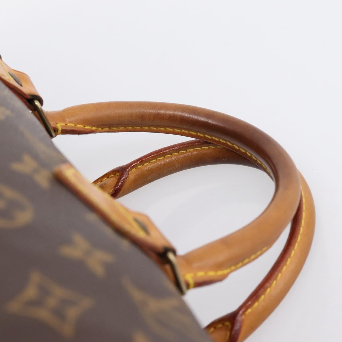 LOUIS VUITTON Monogram Speedy 30 Hand Bag M41526 LV Auth 201168V
