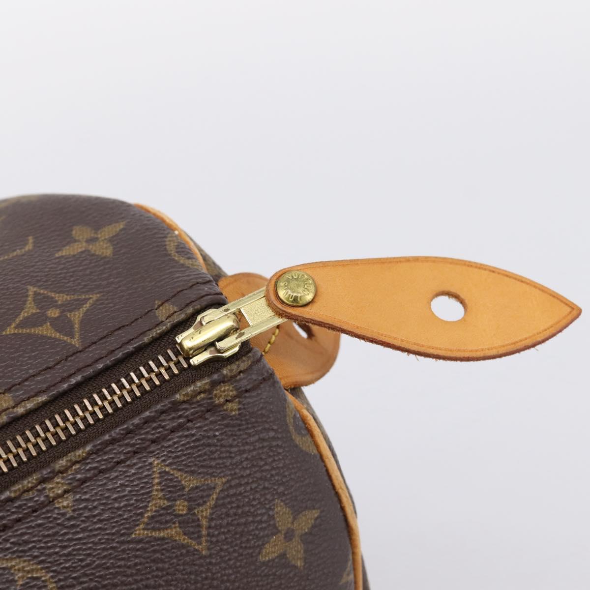 LOUIS VUITTON Monogram Speedy 30 Hand Bag M41526 LV Auth 201169A