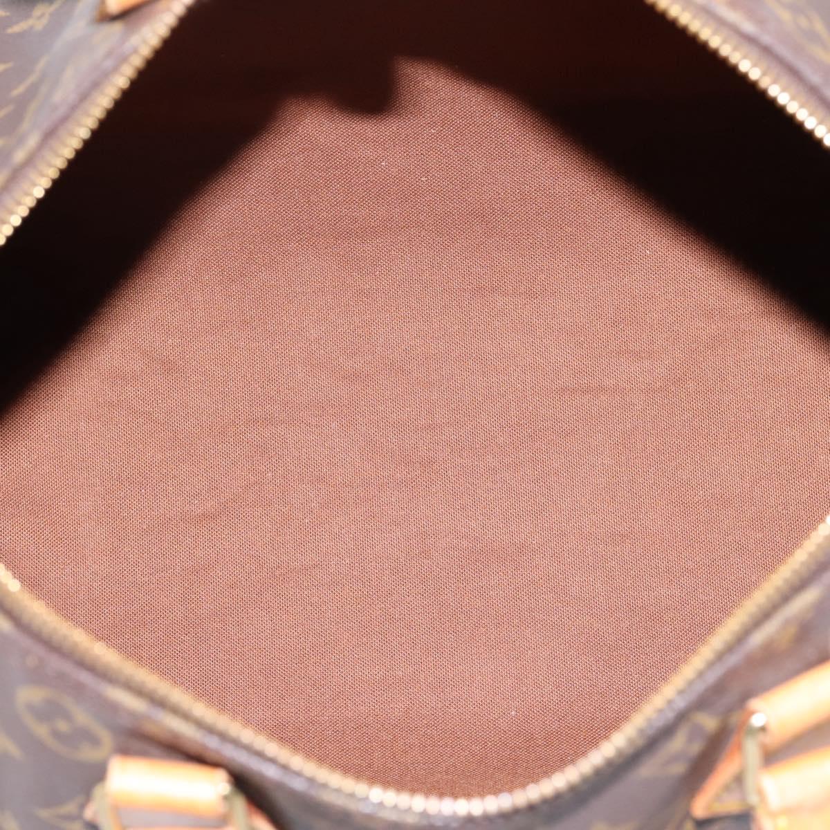 LOUIS VUITTON Monogram Speedy 30 Hand Bag M41526 LV Auth 201169A