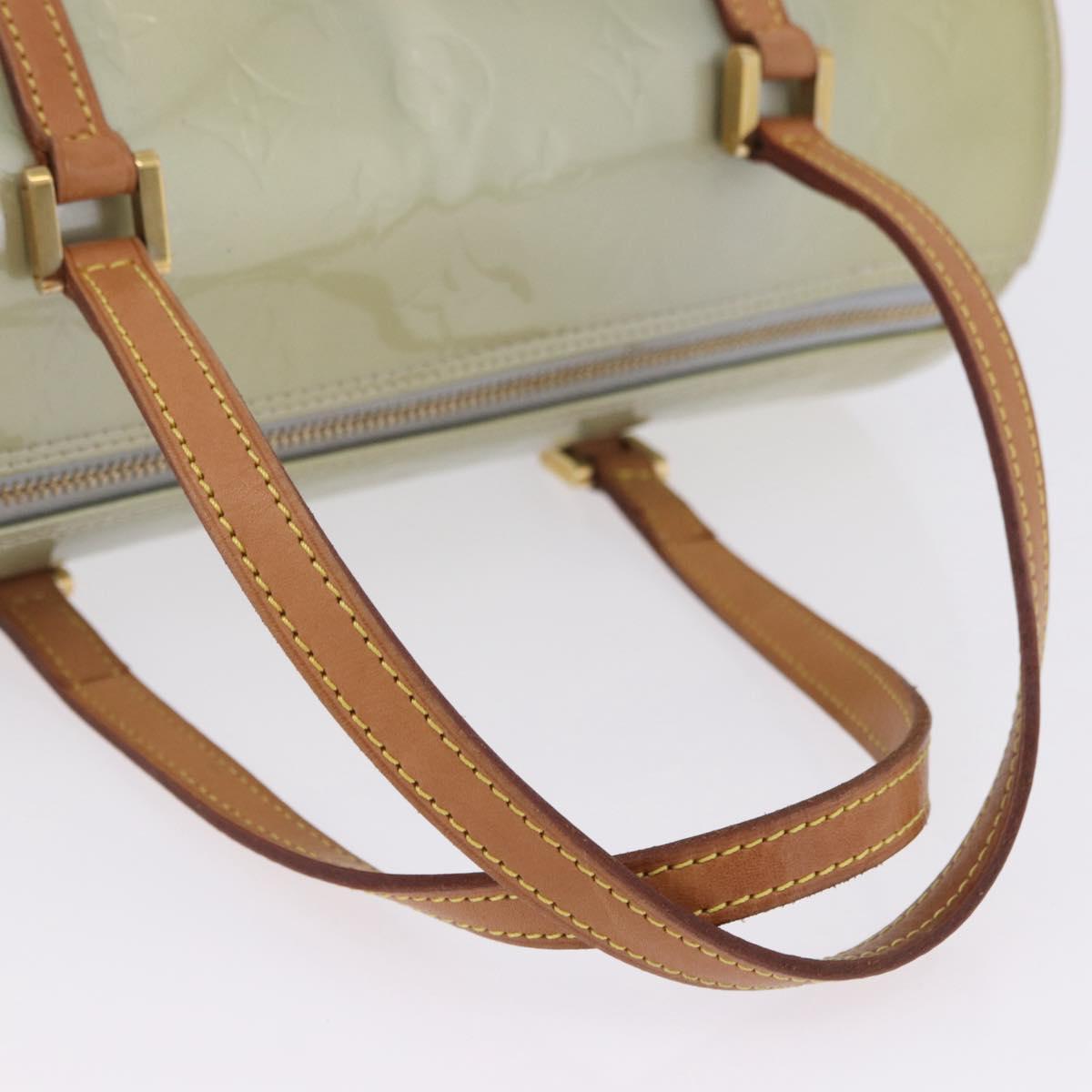LOUIS VUITTON Monogram Vernis Bedford Hand Bag Gris M91130 LV Auth 201184