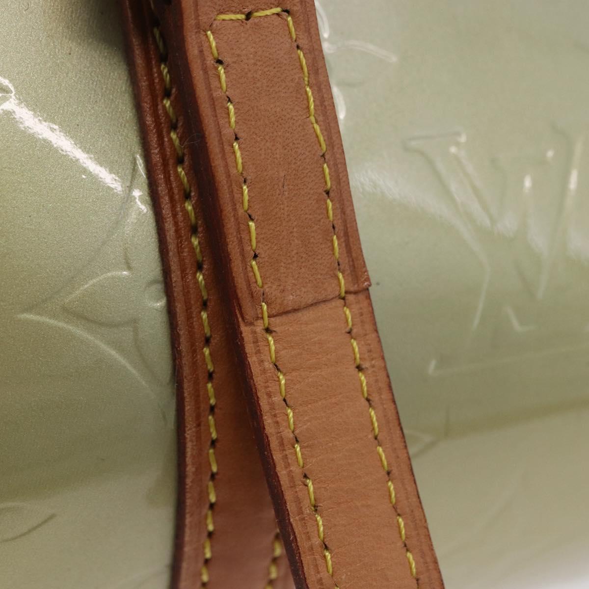 LOUIS VUITTON Monogram Vernis Bedford Hand Bag Gris M91130 LV Auth 201184