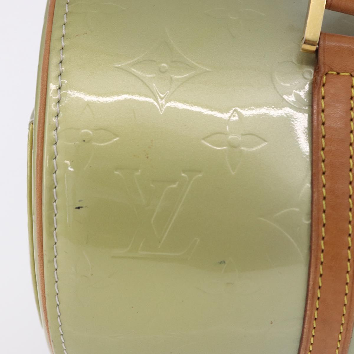 LOUIS VUITTON Monogram Vernis Bedford Hand Bag Gris M91130 LV Auth 201184