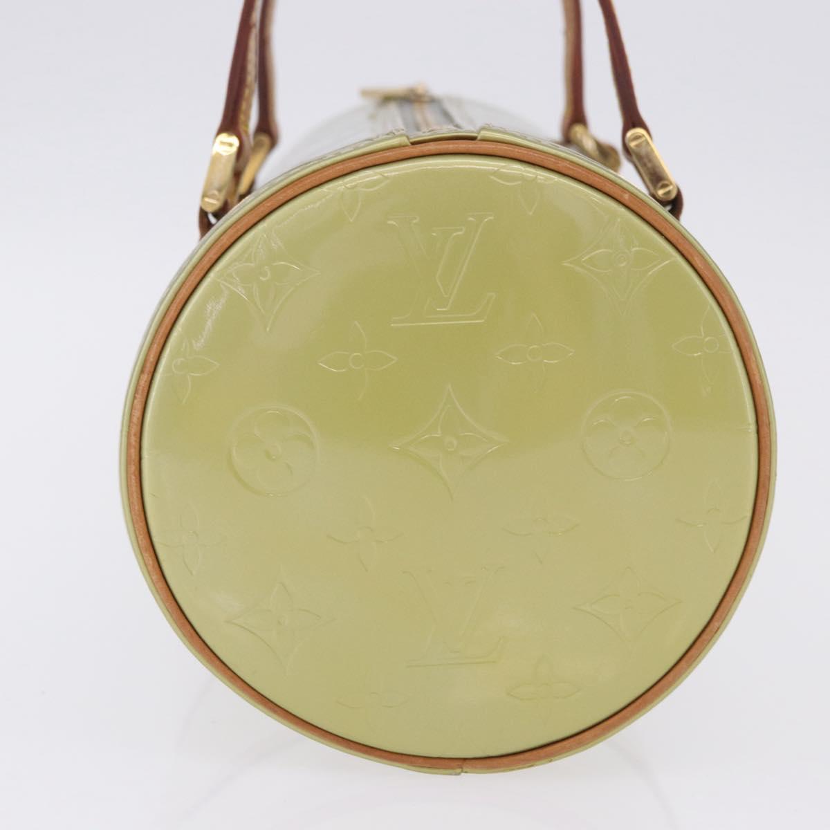 LOUIS VUITTON Monogram Vernis Bedford Hand Bag Gris M91130 LV Auth 201184