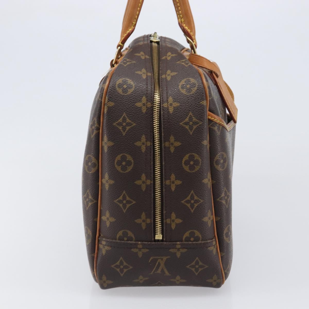 LOUIS VUITTON Monogram Deauville Hand Bag M47270 LV Auth 201185