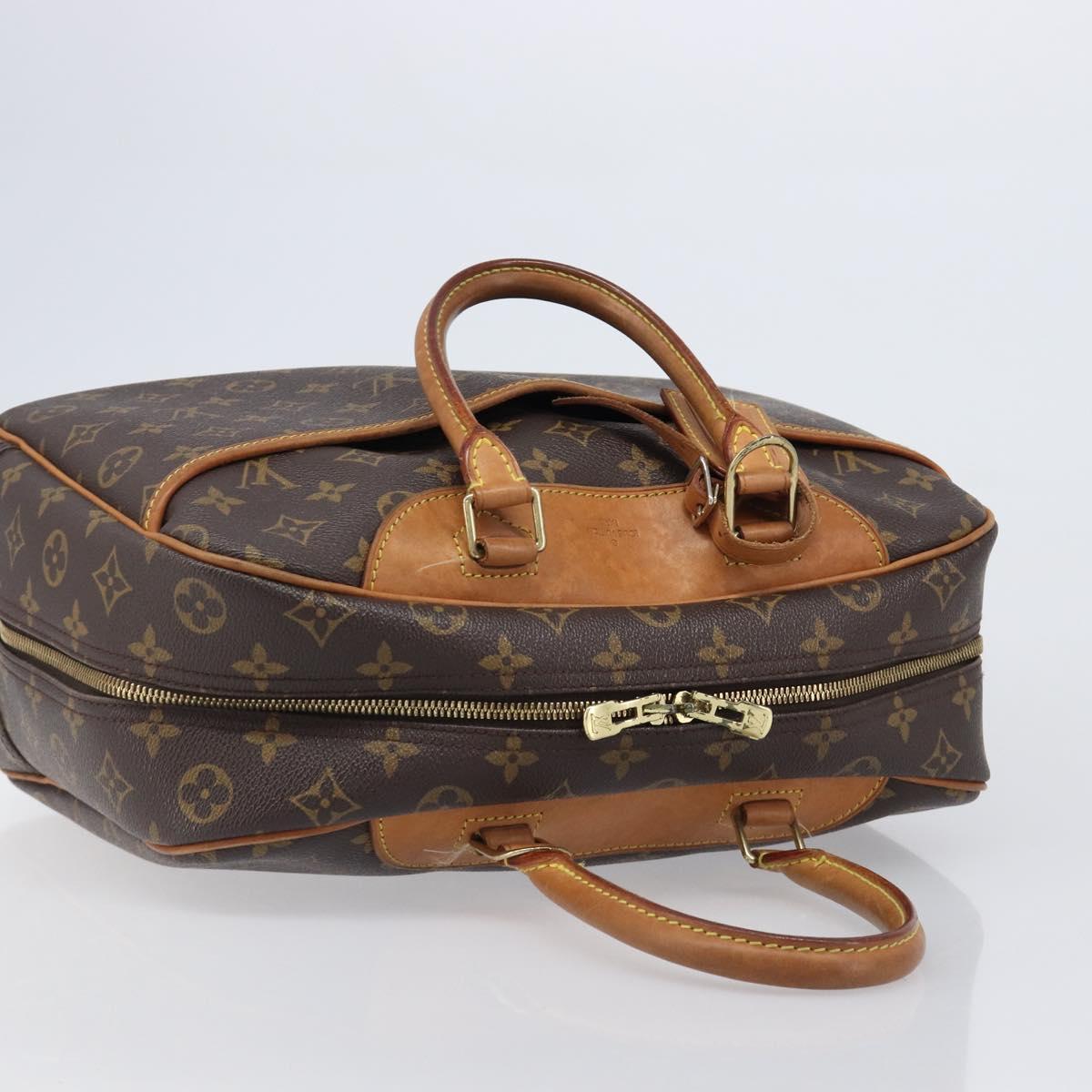 LOUIS VUITTON Monogram Deauville Hand Bag M47270 LV Auth 201185