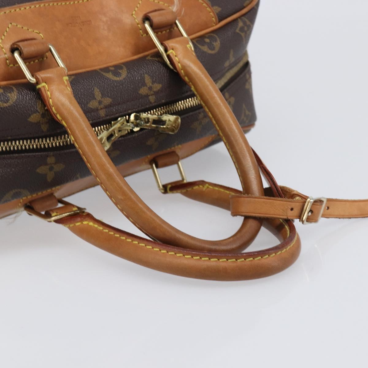 LOUIS VUITTON Monogram Deauville Hand Bag M47270 LV Auth 201185