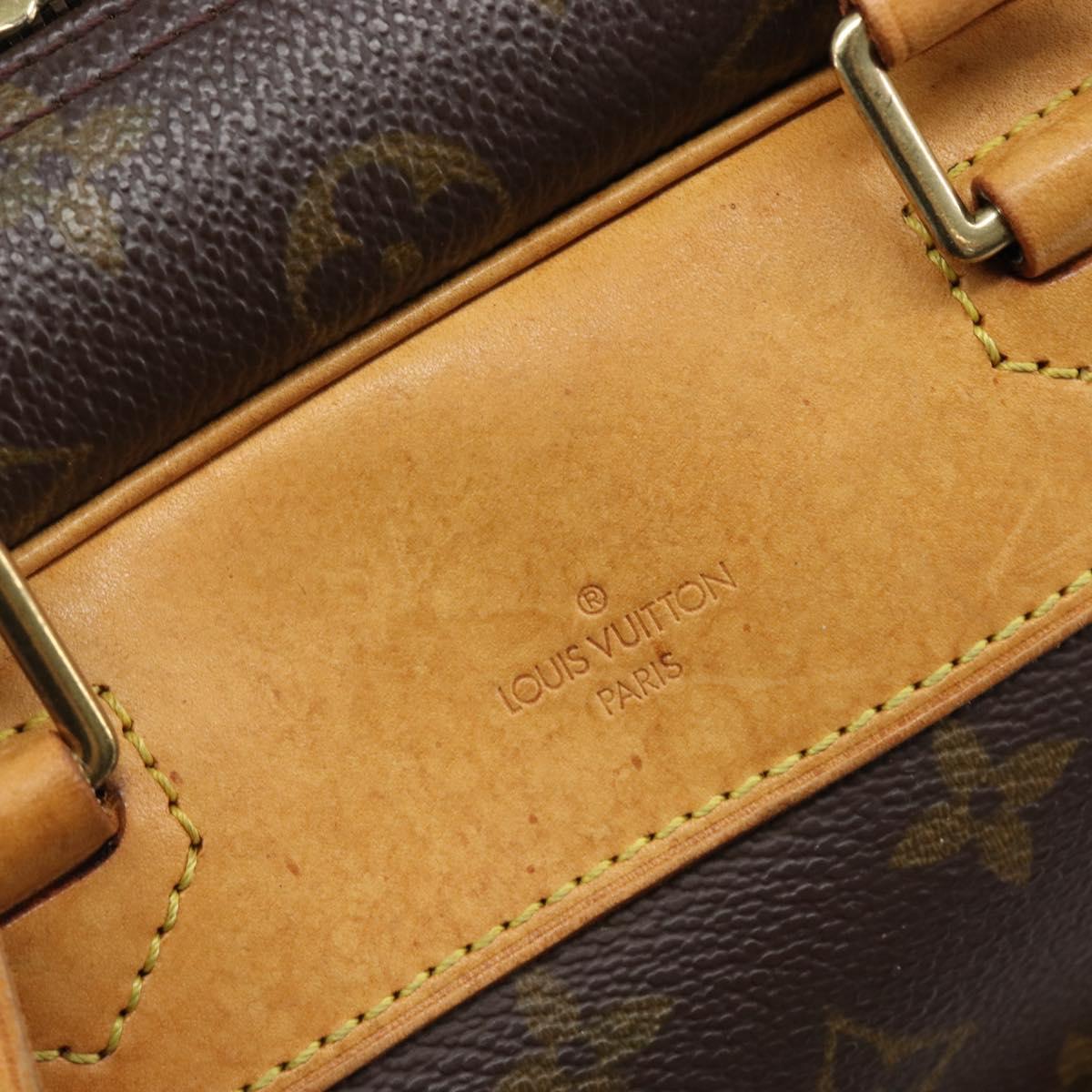 LOUIS VUITTON Monogram Deauville Hand Bag M47270 LV Auth 201186