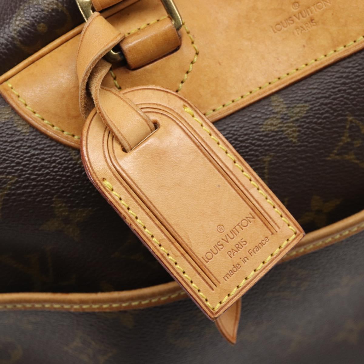 LOUIS VUITTON Monogram Deauville Hand Bag M47270 LV Auth 201186