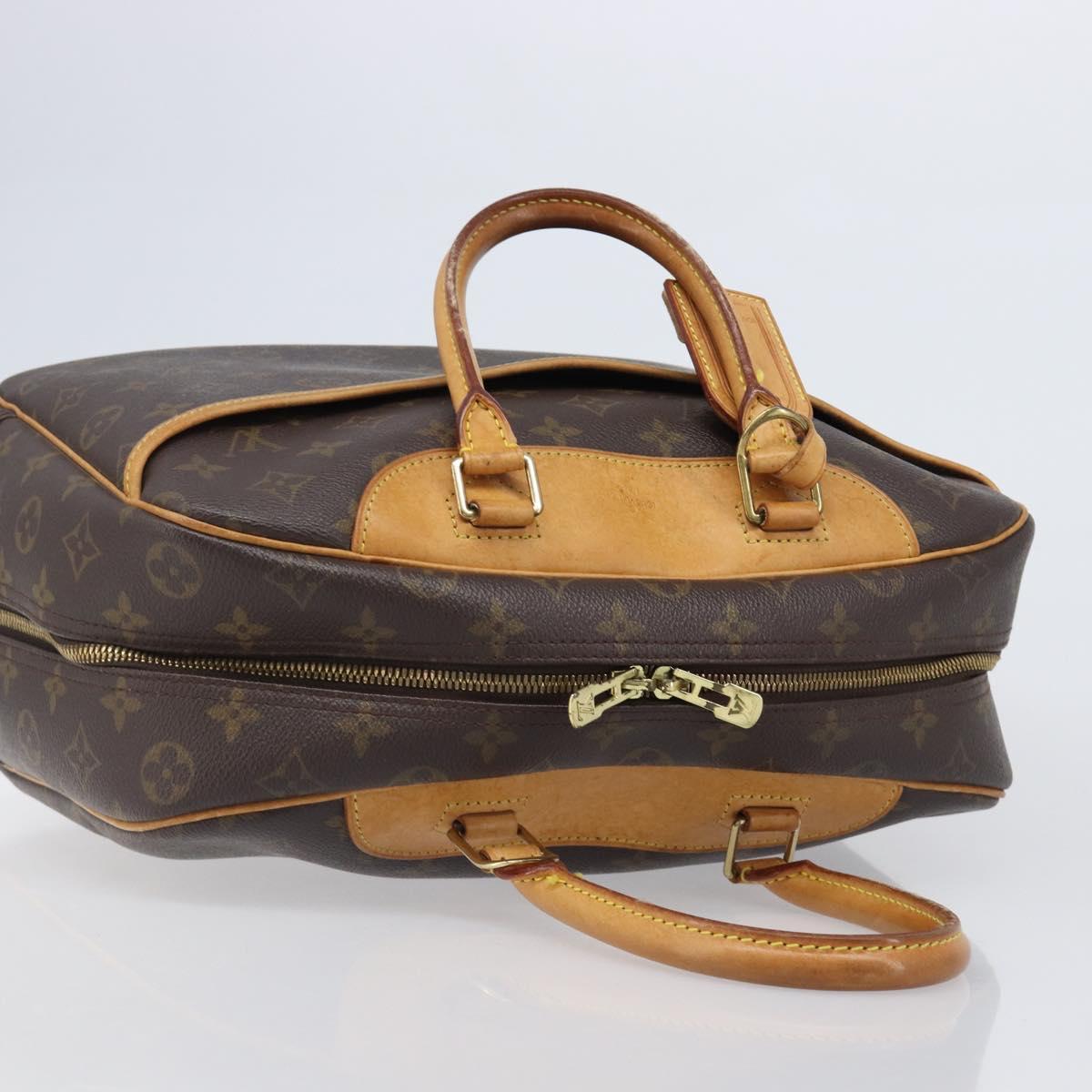 LOUIS VUITTON Monogram Deauville Hand Bag M47270 LV Auth 201186