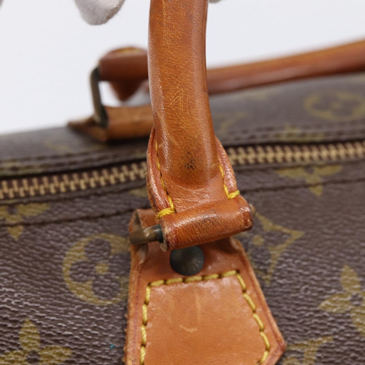 LOUIS VUITTON Monogram Speedy 30 Hand Bag M41526 LV Auth 201188A
