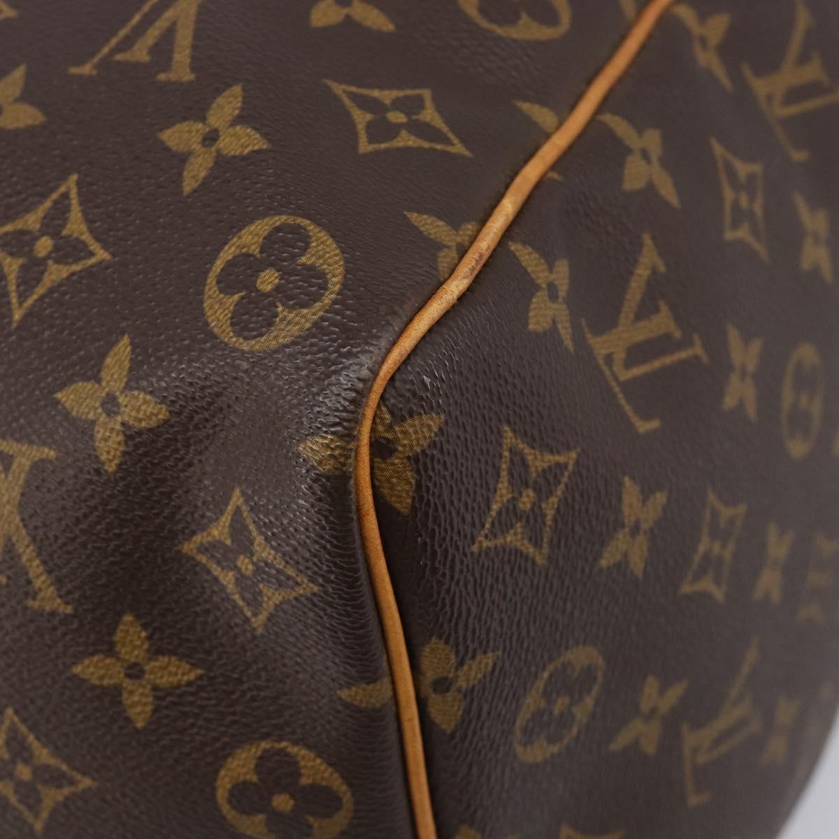 LOUIS VUITTON Monogram Keepall 50 Boston Bag M41426 LV Auth 201194V