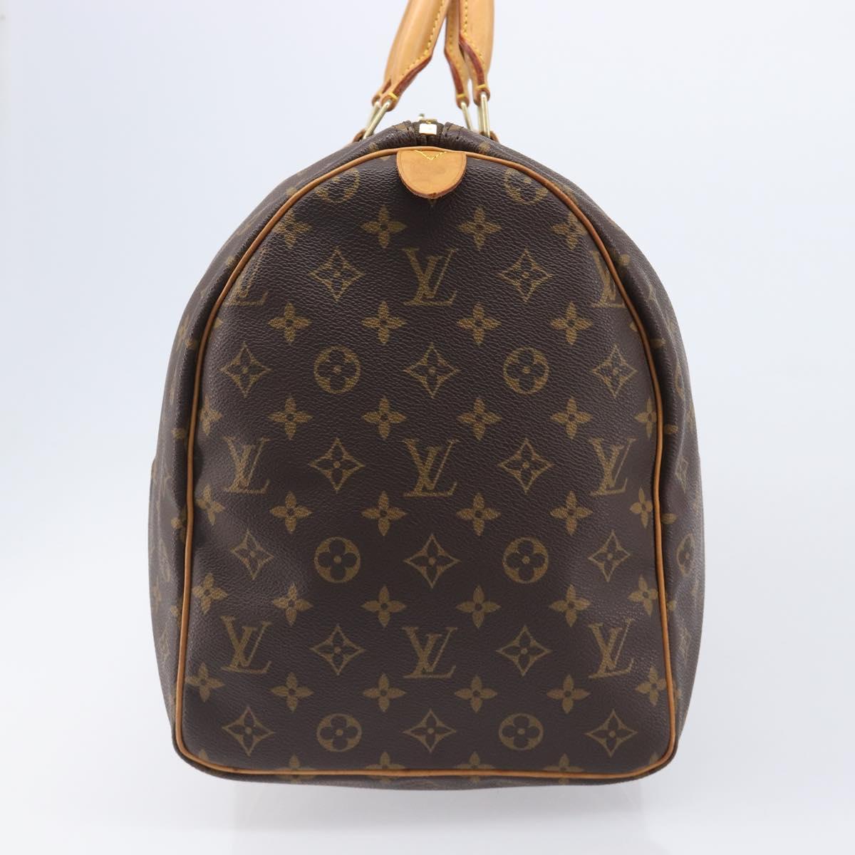 LOUIS VUITTON Monogram Keepall 50 Boston Bag M41426 LV Auth 201194V
