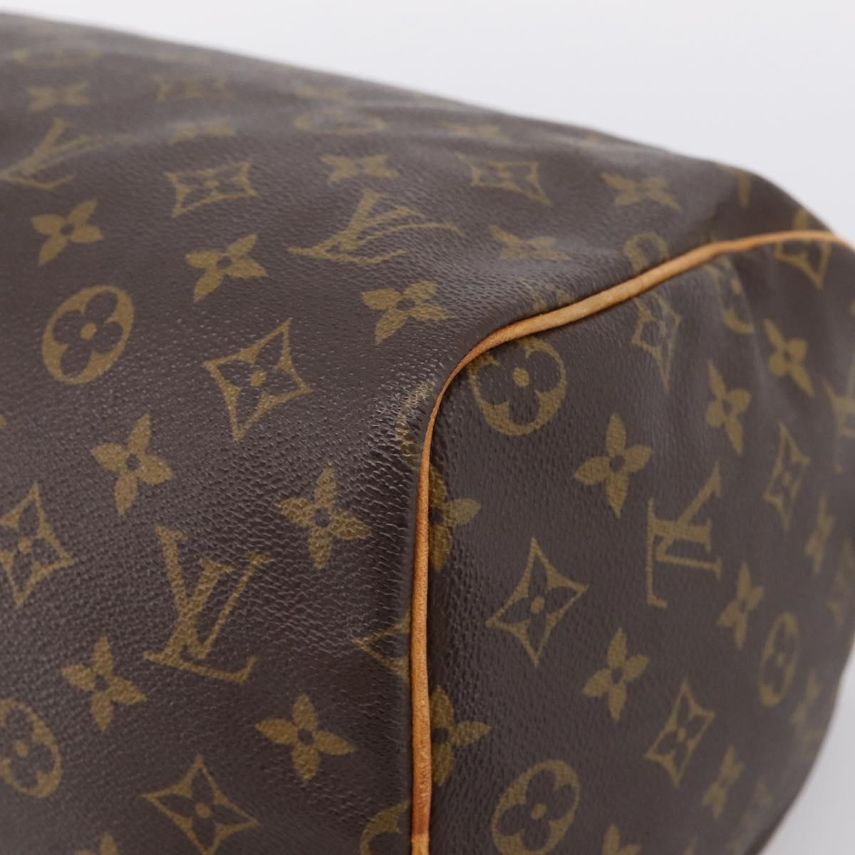 LOUIS VUITTON Monogram Speedy 30 Hand Bag M41526 LV Auth 201195A