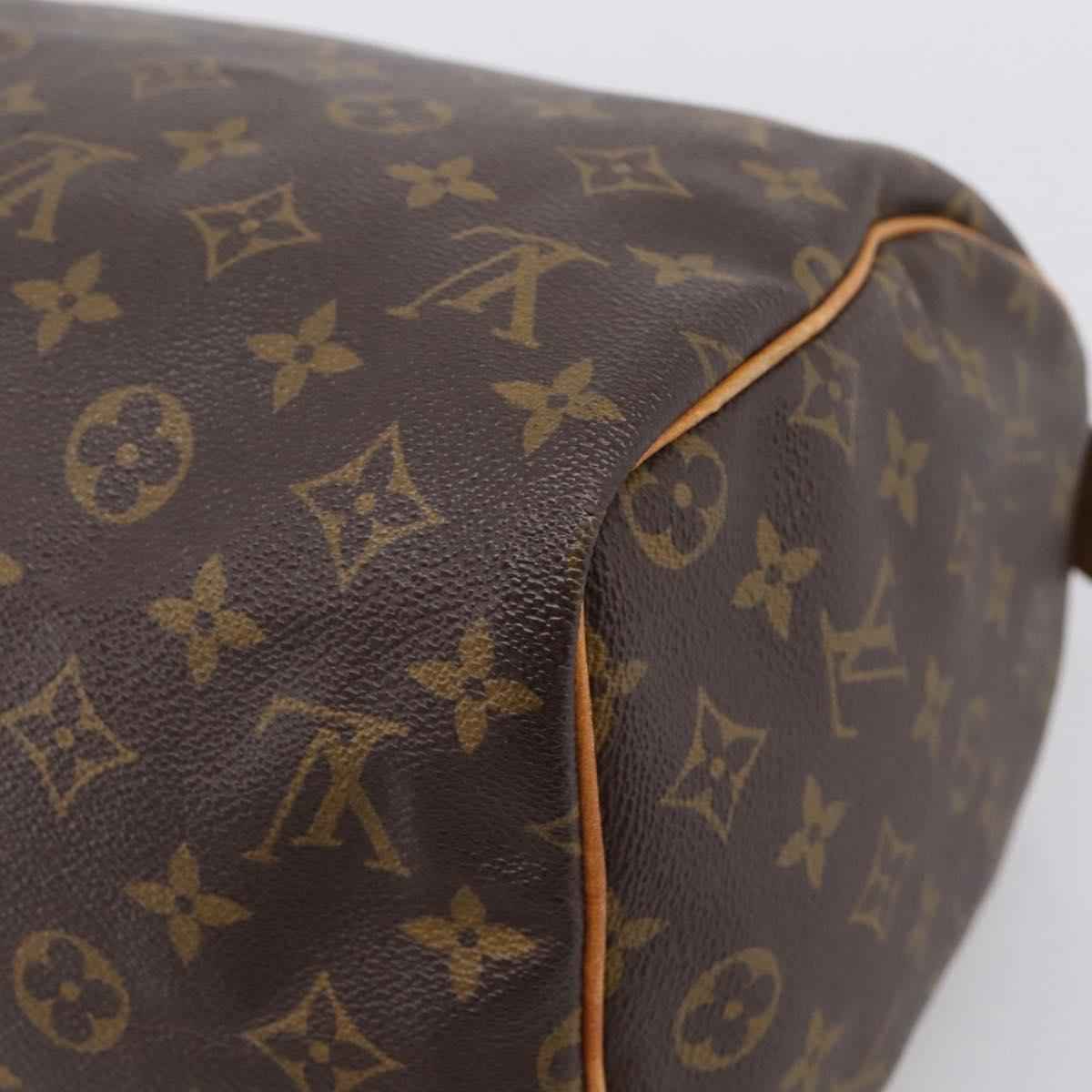 LOUIS VUITTON Monogram Speedy 30 Hand Bag M41526 LV Auth 201195A