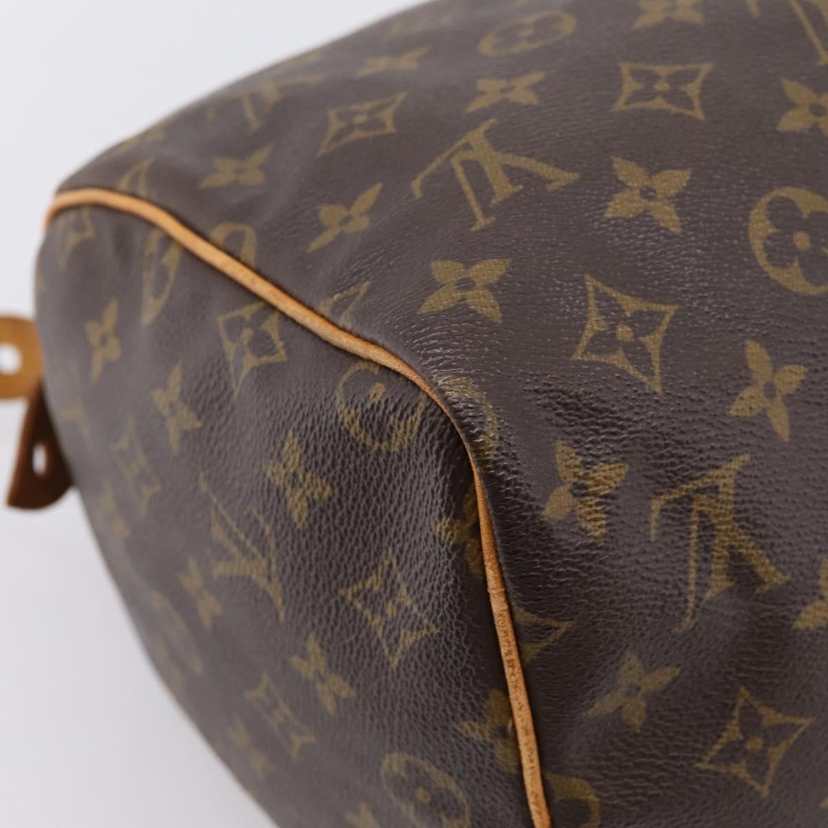 LOUIS VUITTON Monogram Speedy 30 Hand Bag M41526 LV Auth 201195A