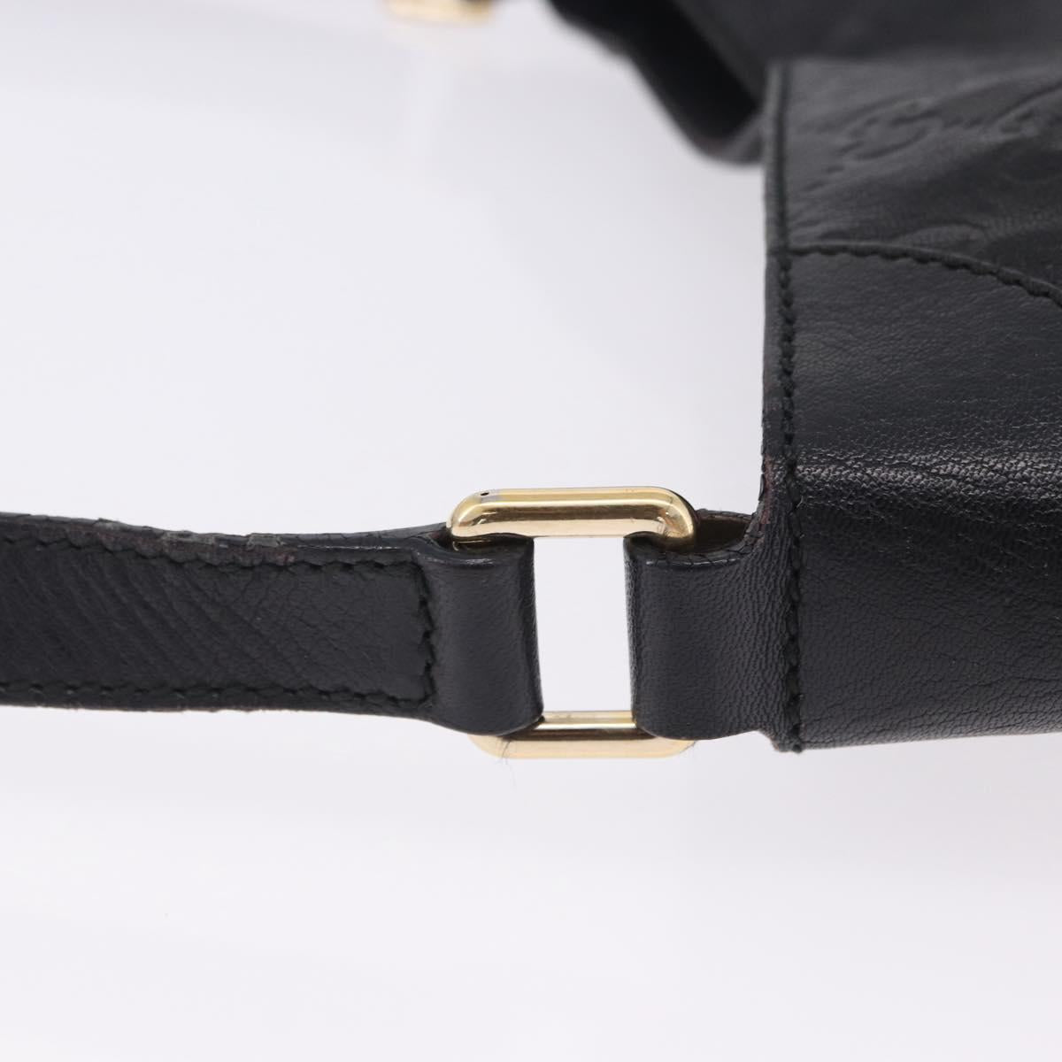 GUCCI GG Canvas Guccissima Bag Leather Outlet Brown Gold 248272 Auth 201199V