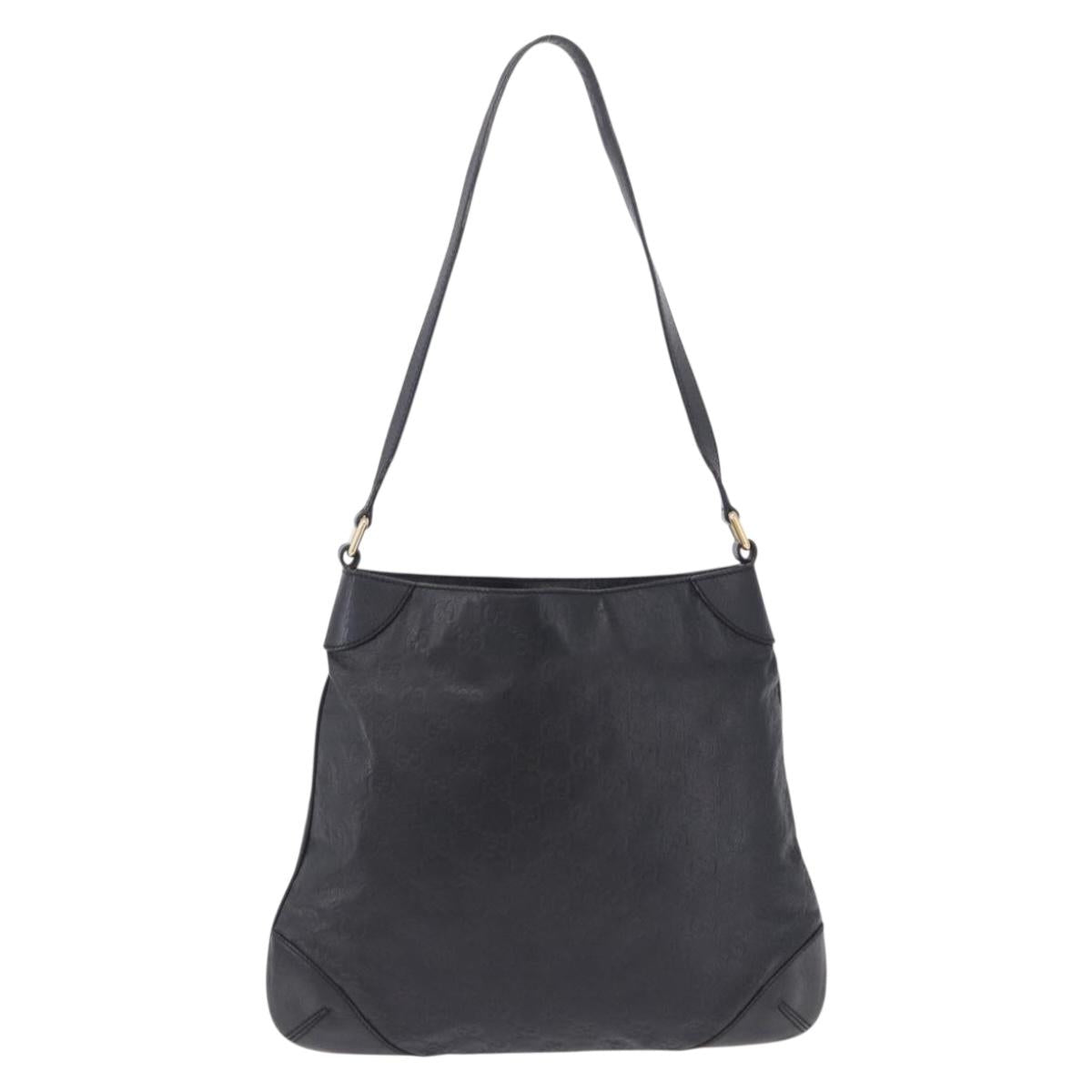 GUCCI GG Canvas Guccissima Bag Leather Outlet Brown Gold 248272 Auth 201199V