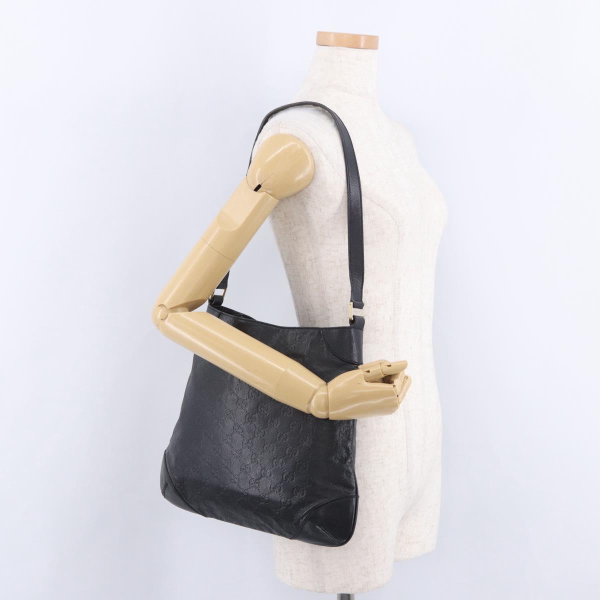 GUCCI GG Canvas Guccissima Bag Leather Outlet Brown Gold 248272 Auth 201199V