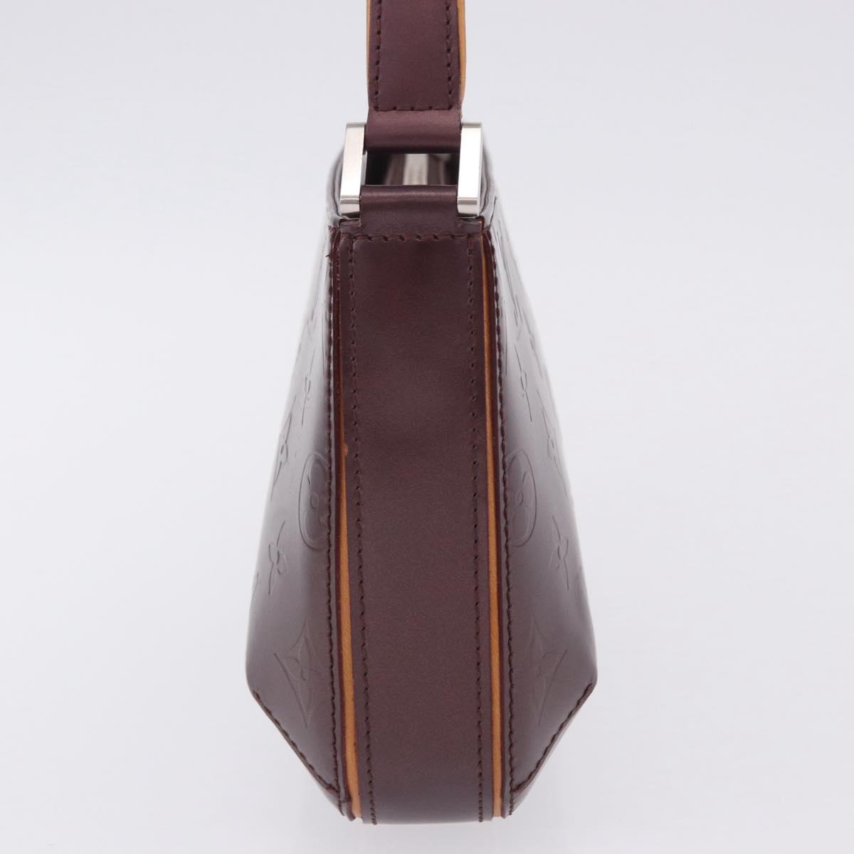 LOUIS VUITTON Monogram Mat Fowler Shoulder Bag Viole M55146 LV Auth 201202V