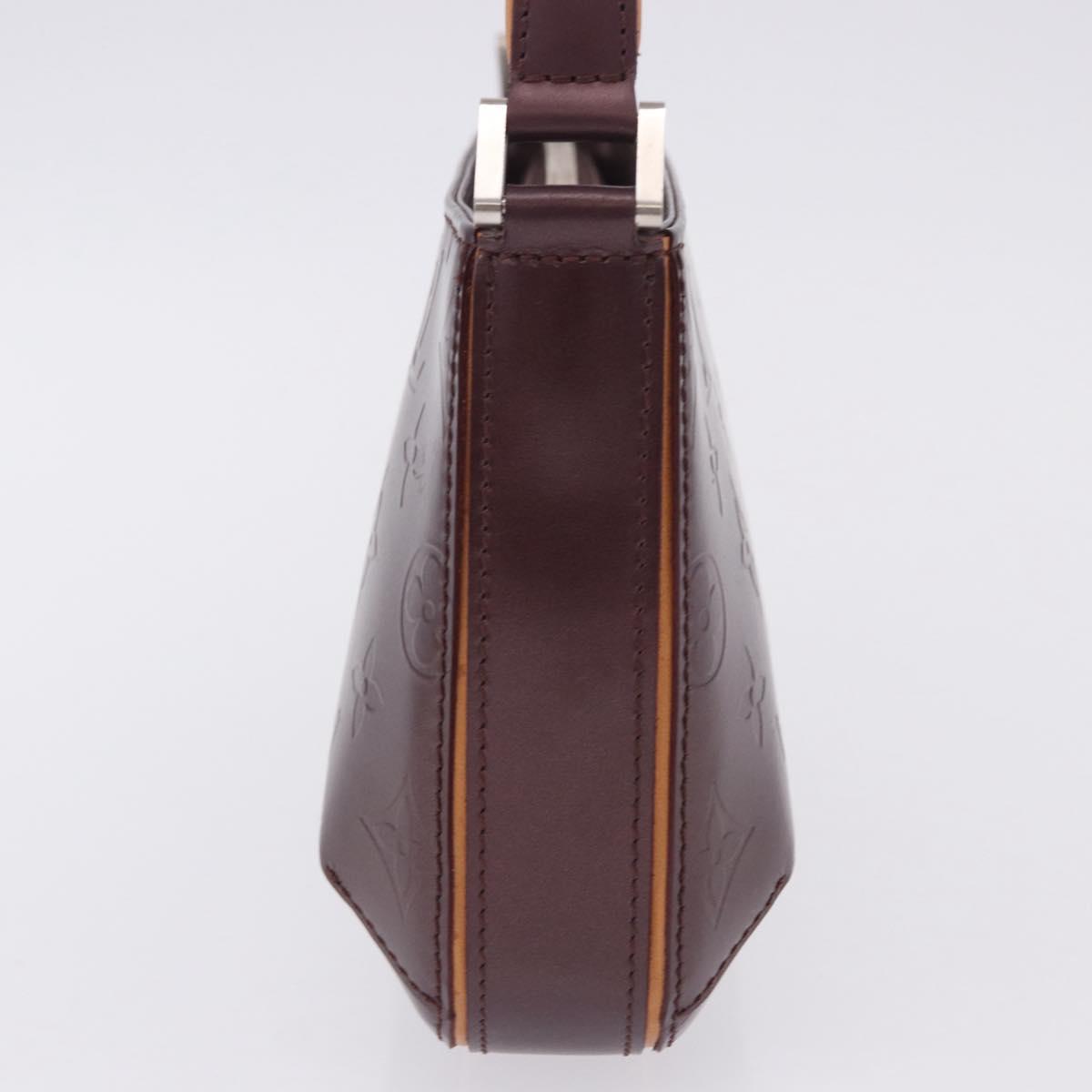LOUIS VUITTON Monogram Mat Fowler Shoulder Bag Viole M55146 LV Auth 201202V