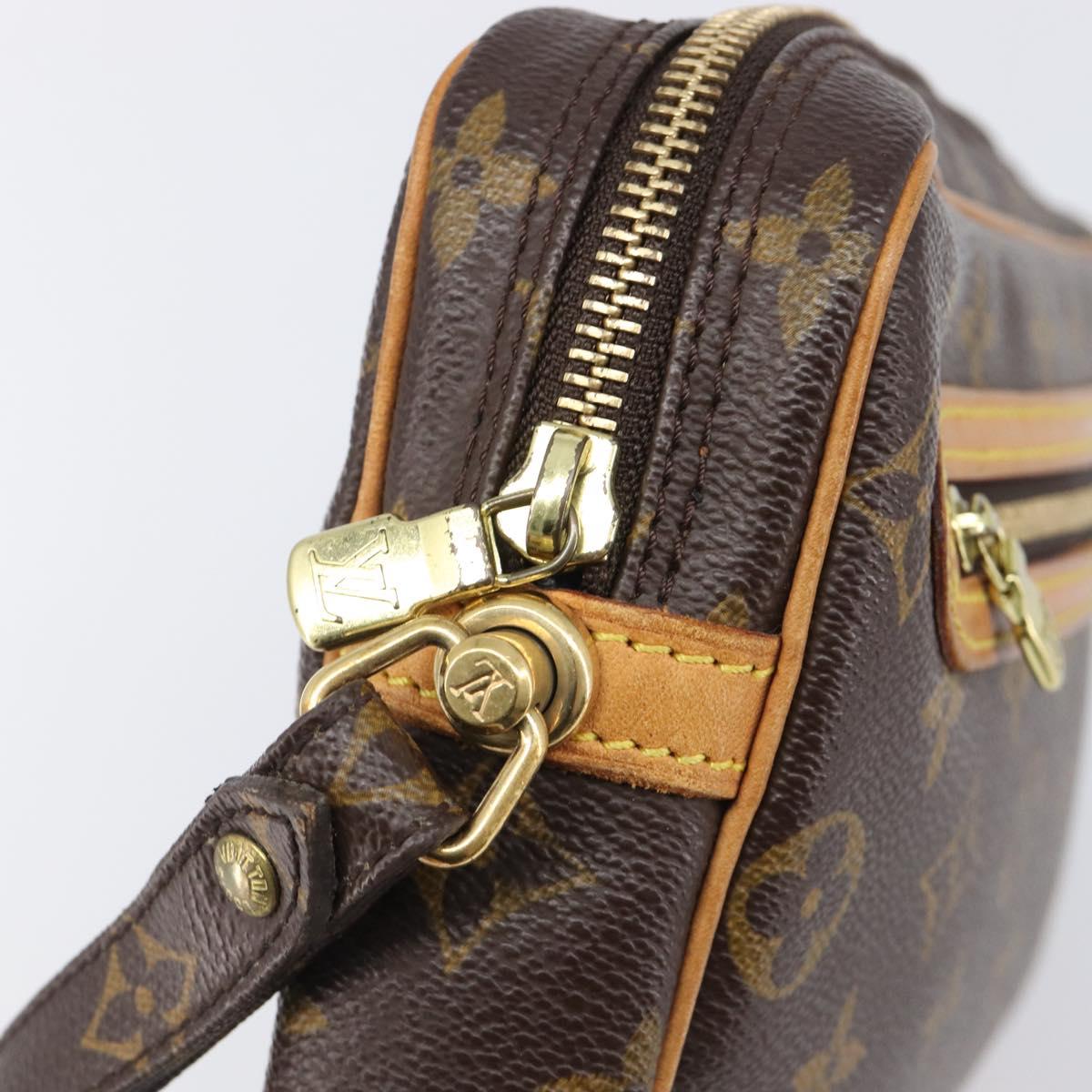 LOUIS VUITTON Monogram Marly Dragonne GM Clutch Bag M51825 LV Auth 201204A