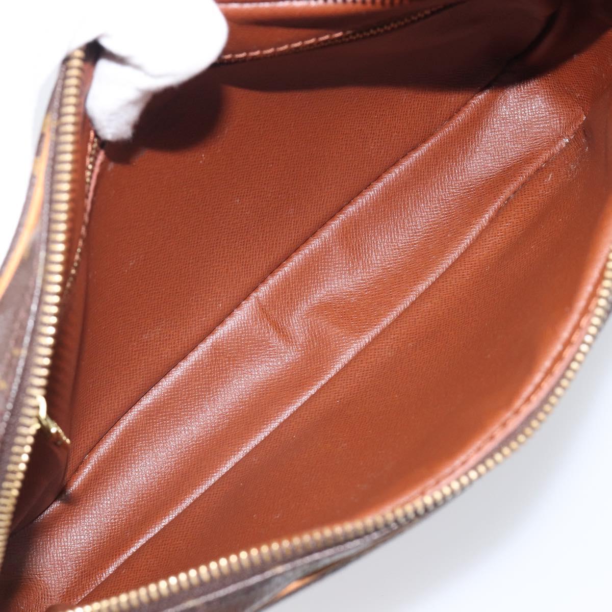 LOUIS VUITTON Monogram Marly Dragonne GM Clutch Bag M51825 LV Auth 201204A