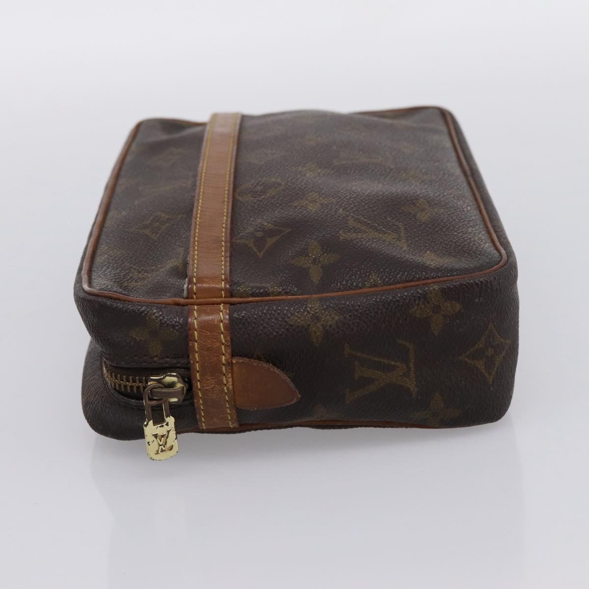 LOUIS VUITTON Monogram Compiegne 23 Clutch Bag M51847 LV Auth 201211