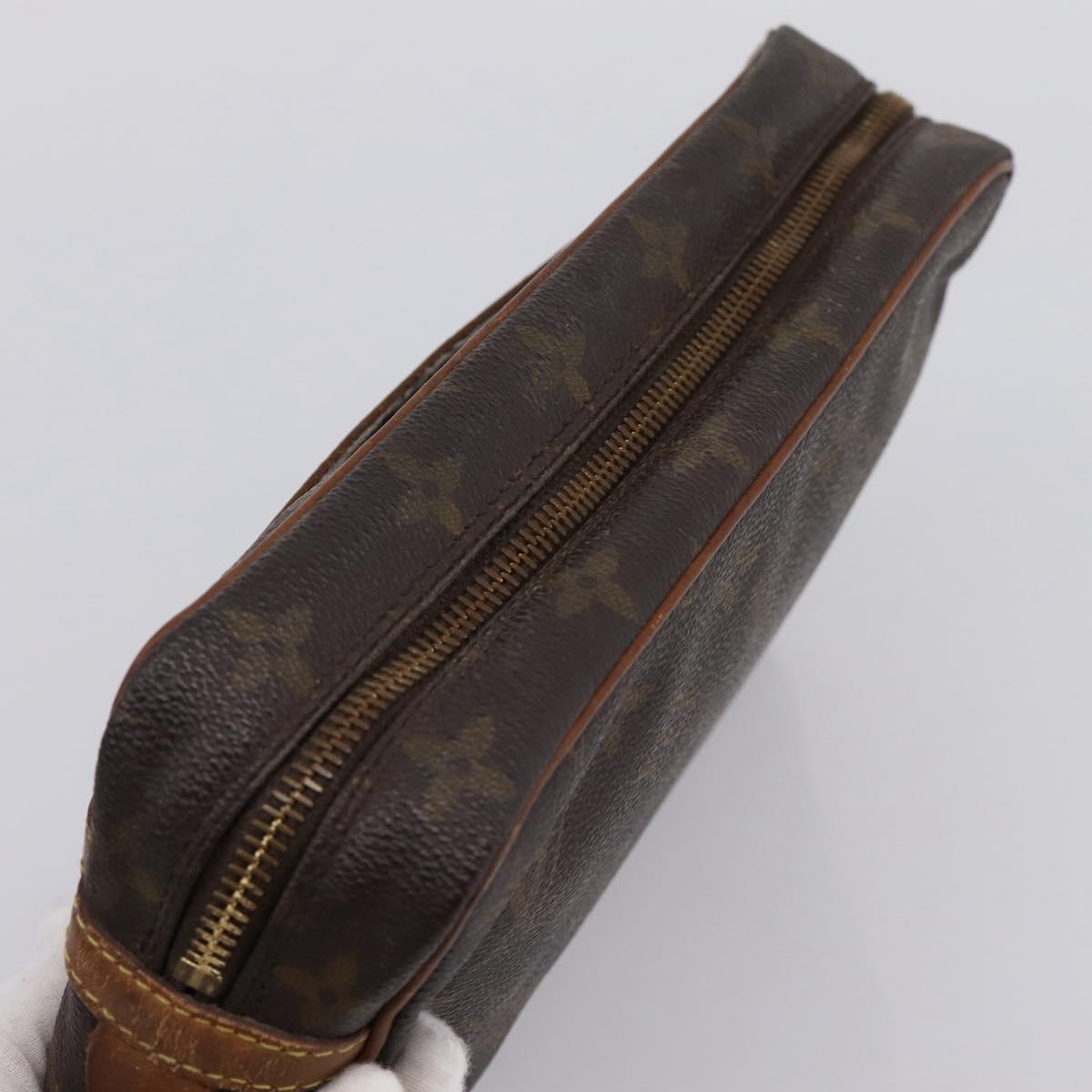 LOUIS VUITTON Monogram Compiegne 23 Clutch Bag M51847 LV Auth 201211