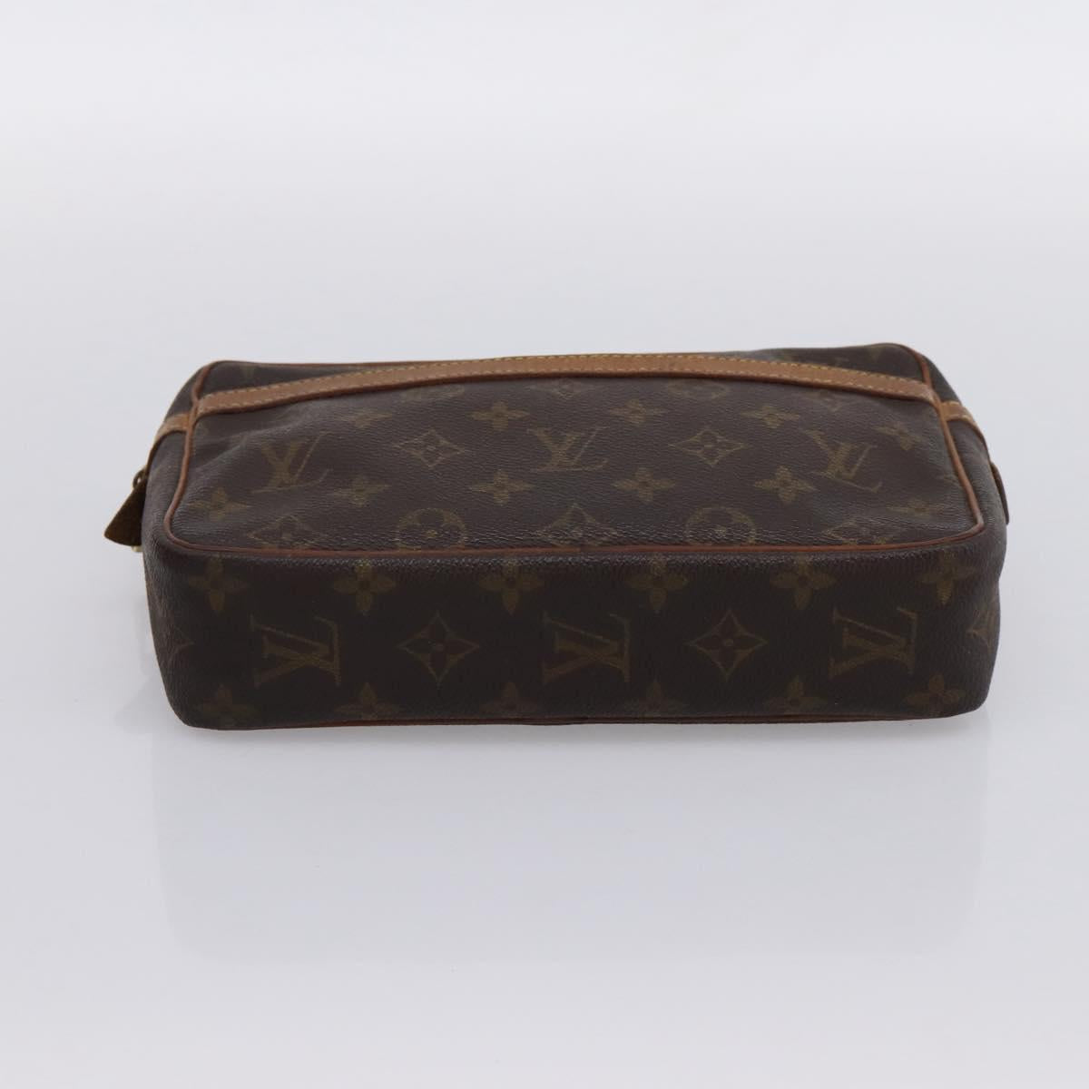 LOUIS VUITTON Monogram Compiegne 23 Clutch Bag M51847 LV Auth 201211