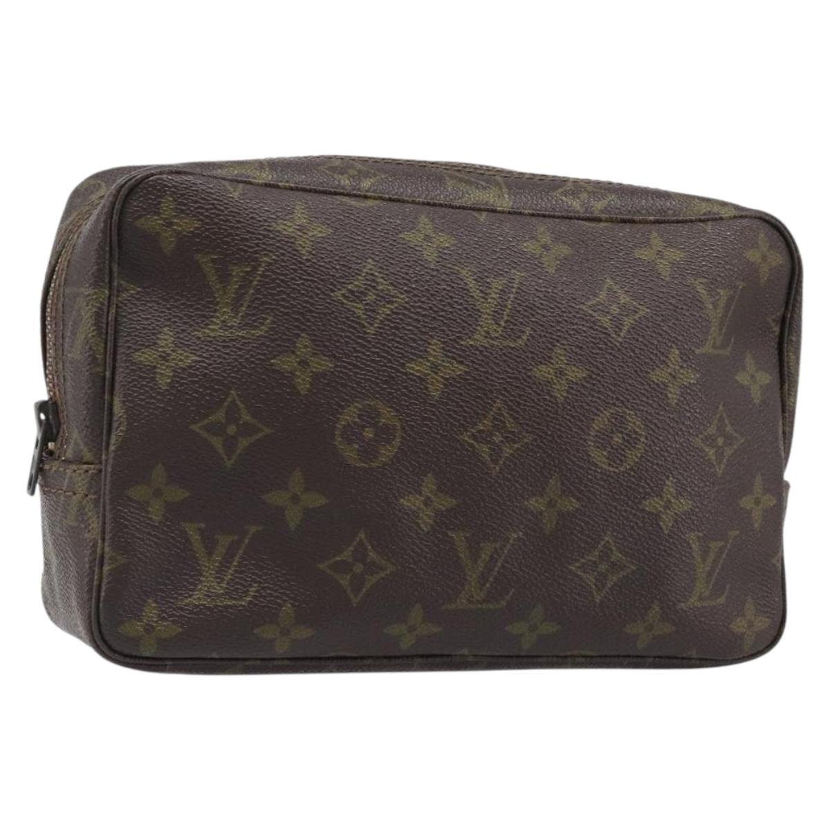 LOUIS VUITTON Monogram Trousse Toilette 23 Clutch Bag M47524 LV Auth 201212