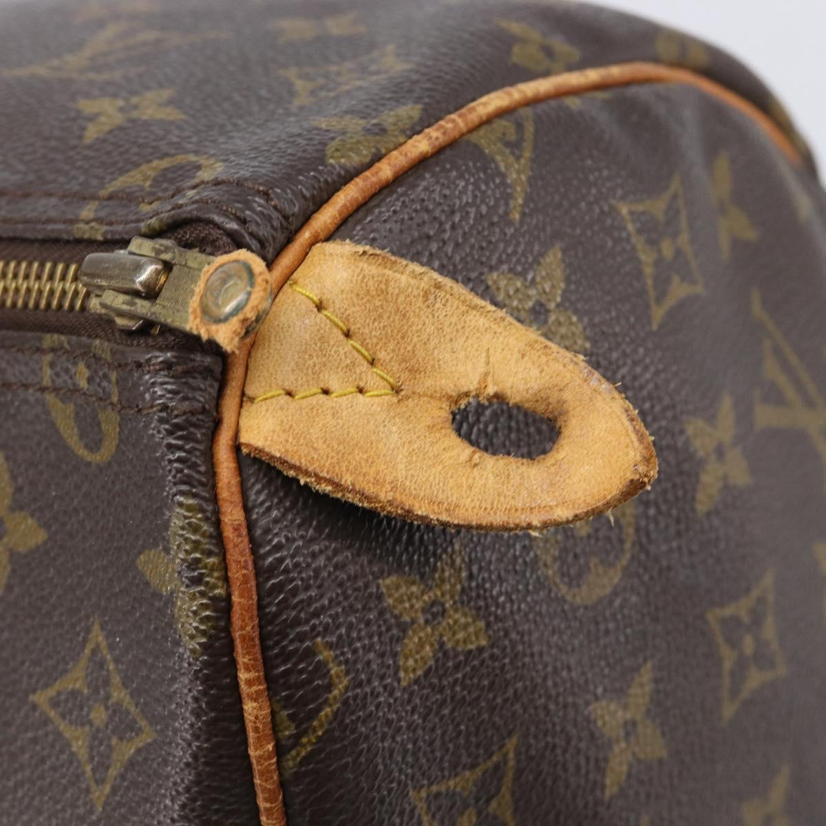LOUIS VUITTON Monogram Speedy 40 Hand Bag M41522 LV Auth 201213