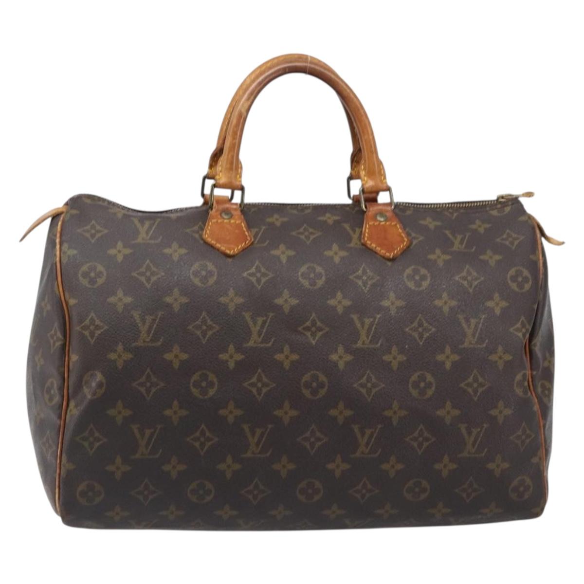 LOUIS VUITTON Monogram Speedy 40 Hand Bag M41522 LV Auth 201213
