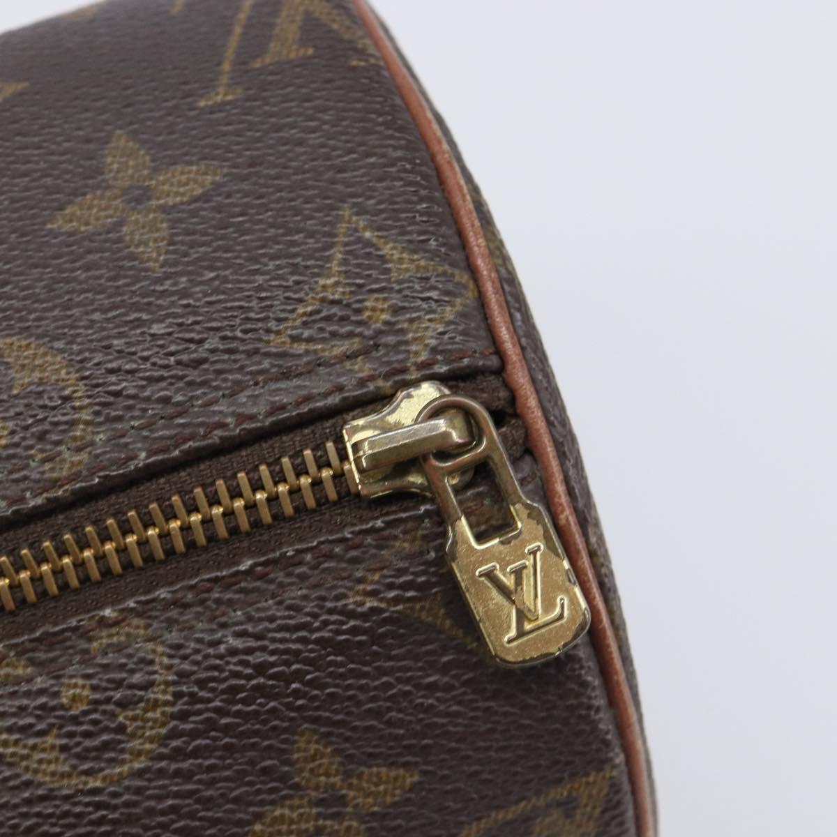 LOUIS VUITTON Monogram Papillon 26 Hand Bag Vintage M51366 LV Auth 201225