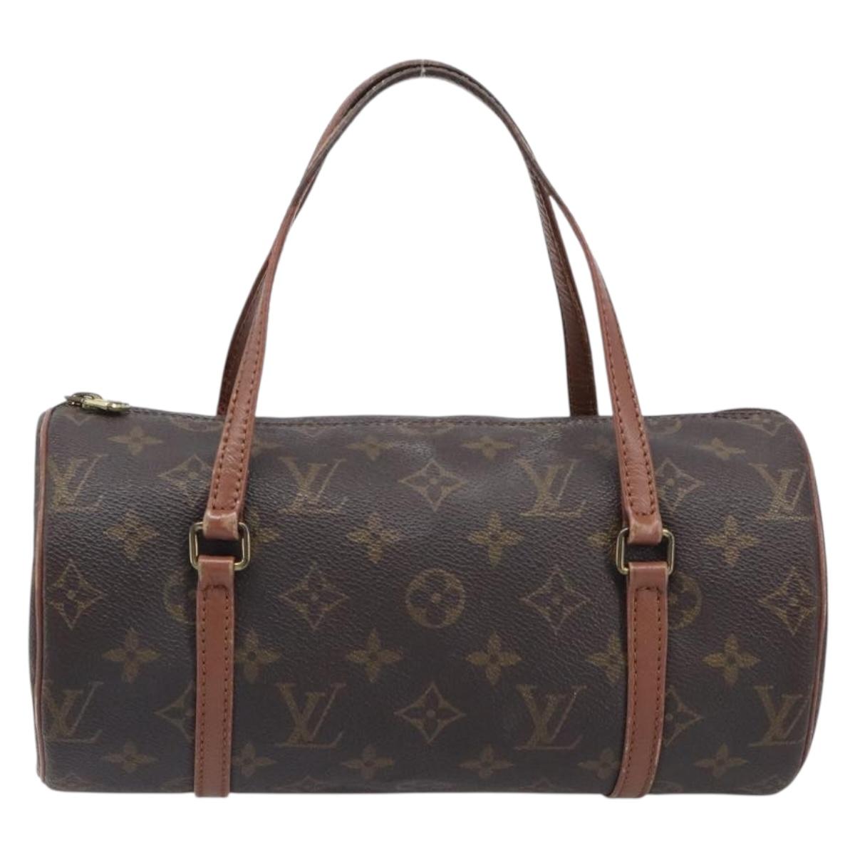 LOUIS VUITTON Monogram Papillon 26 Hand Bag Vintage M51366 LV Auth 201225