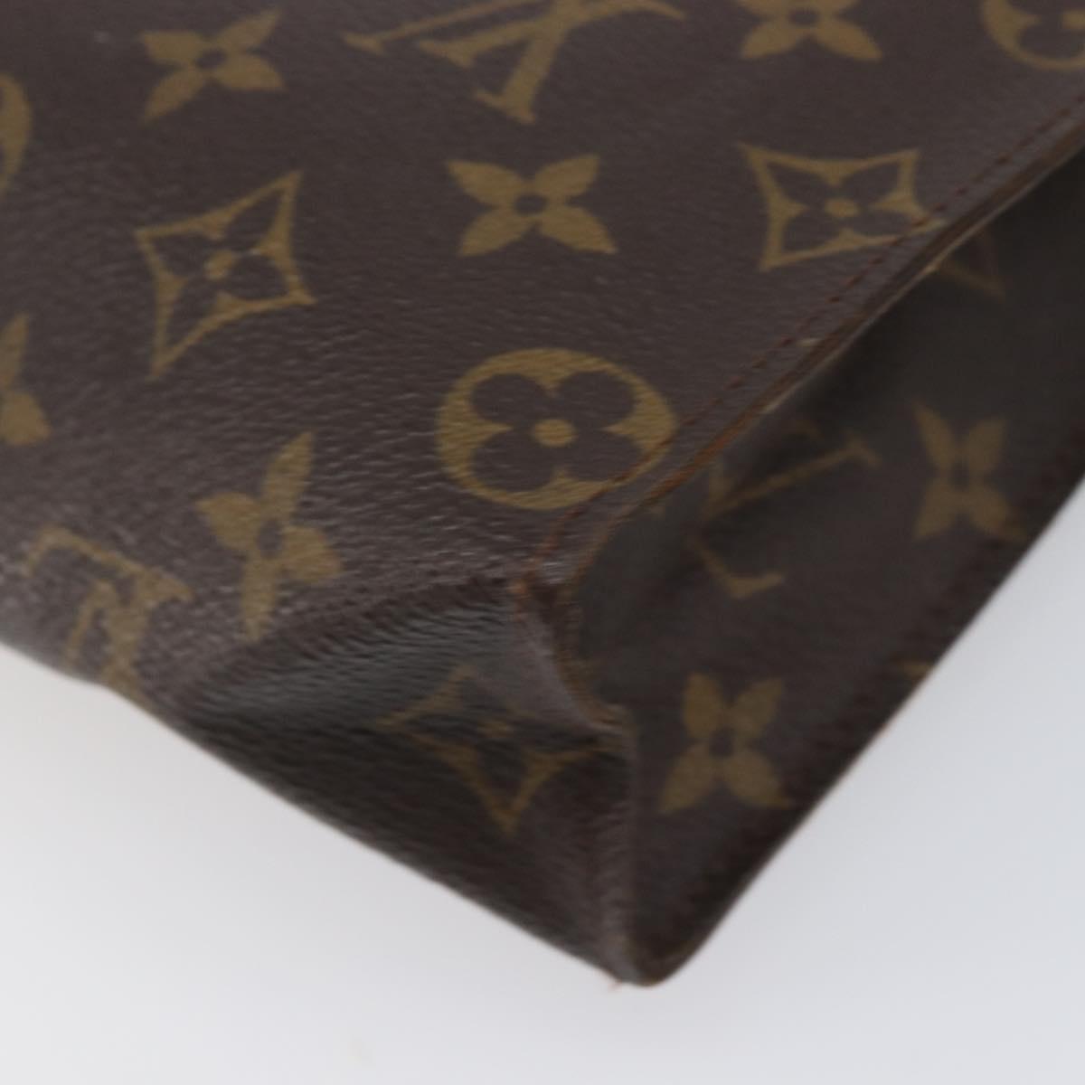 LOUIS VUITTON Monogram Poche Toilette 26 Pouch M47542 LV Auth 201226A