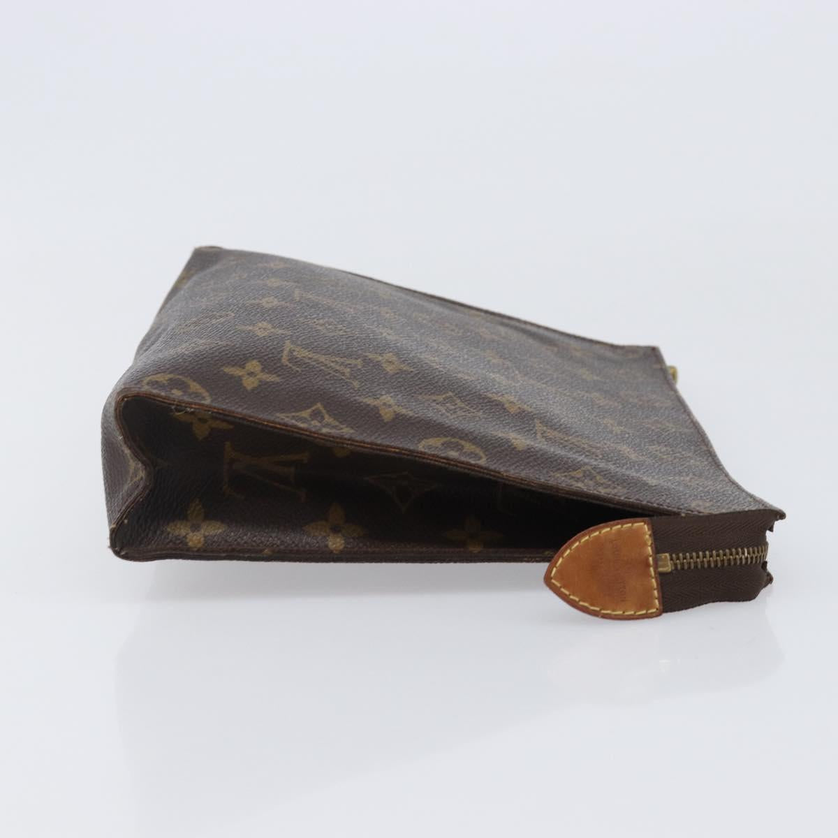 LOUIS VUITTON Monogram Poche Toilette 26 Pouch M47542 LV Auth 201226A