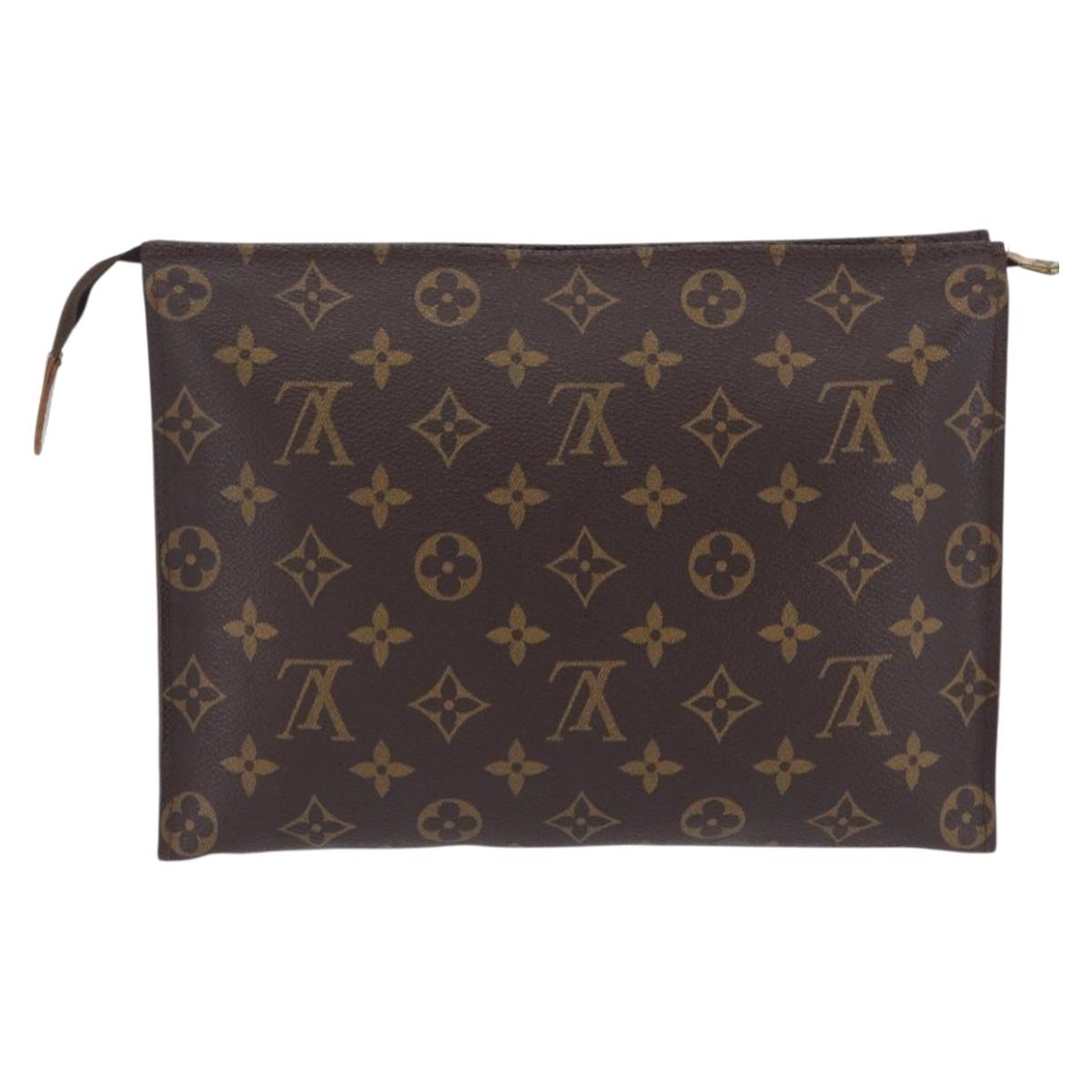 LOUIS VUITTON Monogram Poche Toilette 26 Pouch M47542 LV Auth 201230A