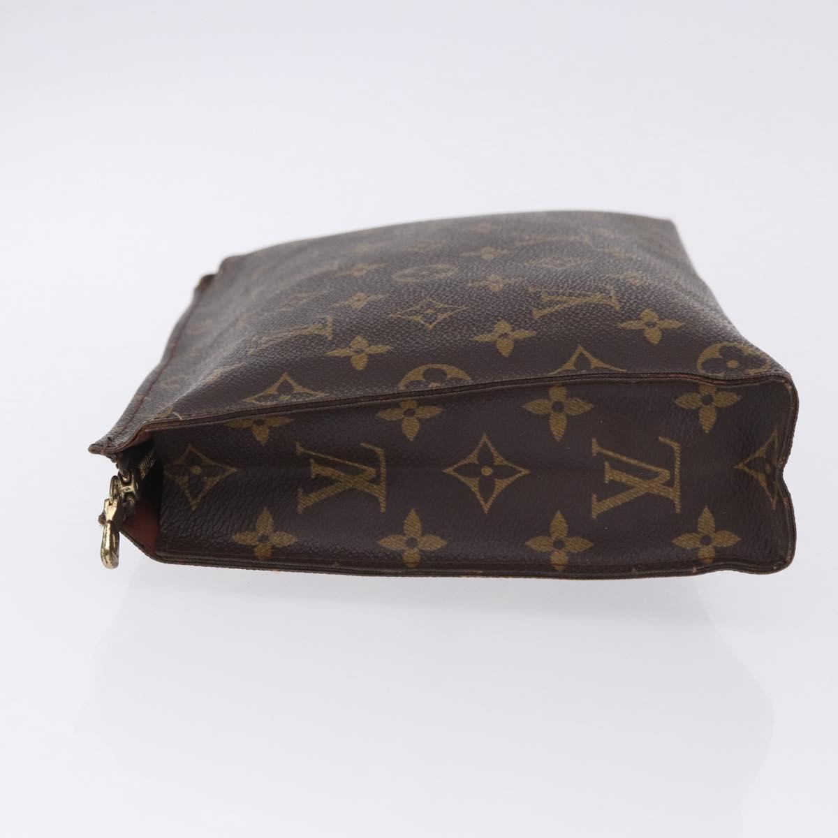 LOUIS VUITTON Monogram Poche Toilette 26 Pouch M47542 LV Auth 201230A