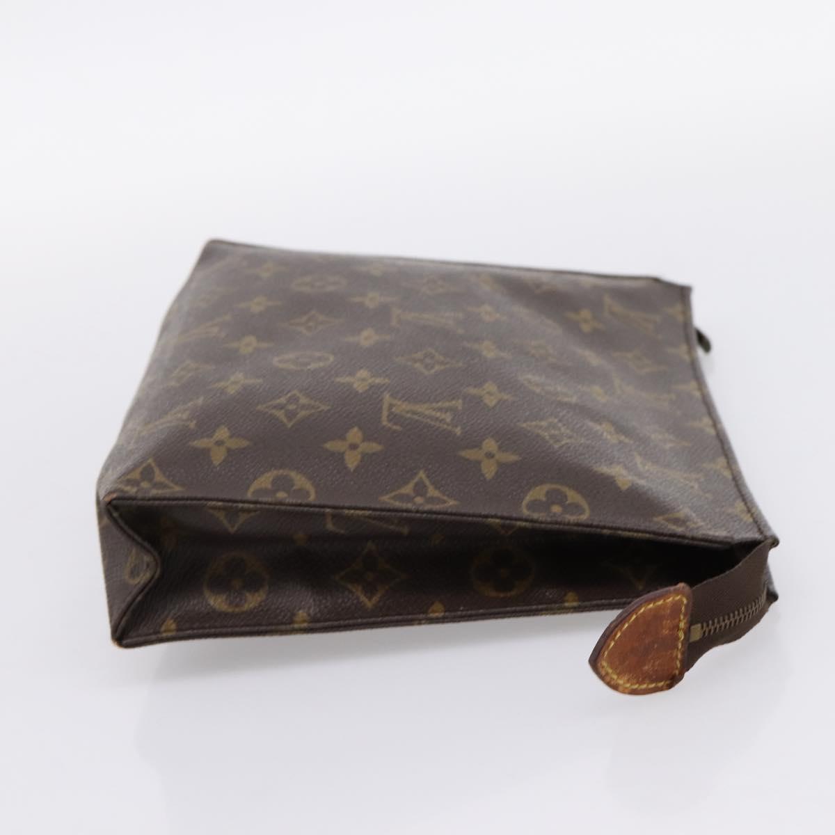 LOUIS VUITTON Monogram Poche Toilette 26 Pouch M47542 LV Auth 201234A