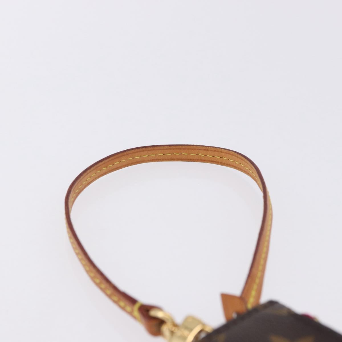 LOUIS VUITTON Monogram Neverfull MM Pouch LV Auth 201236A