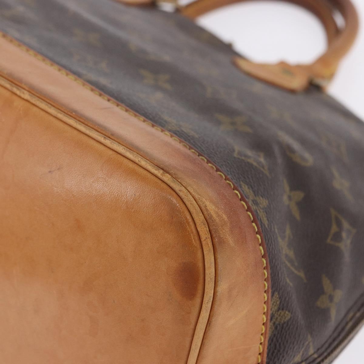LOUIS VUITTON Monogram Alma Hand Bag M51130 LV Auth 201241