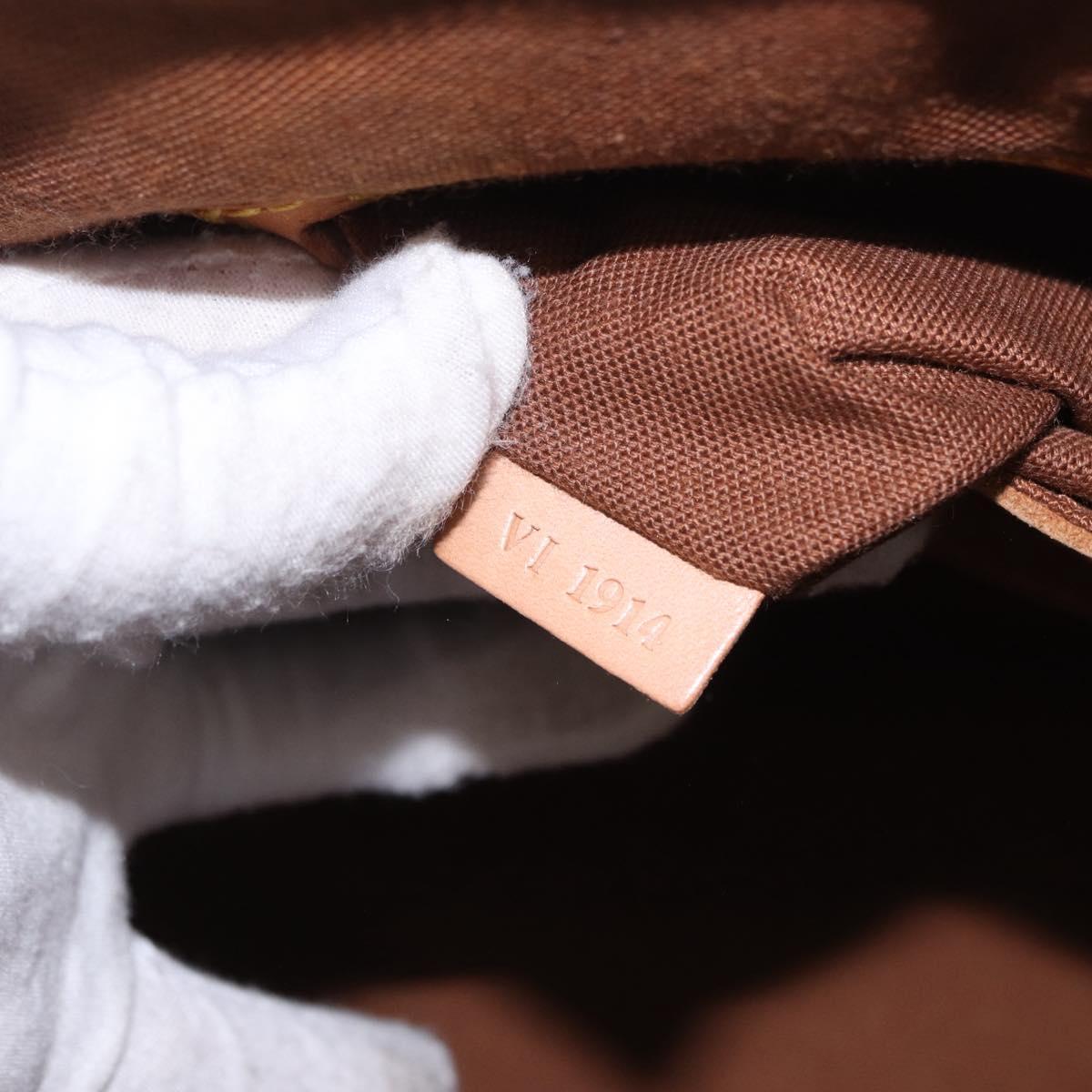 LOUIS VUITTON Monogram Alma Hand Bag M51130 LV Auth 201241
